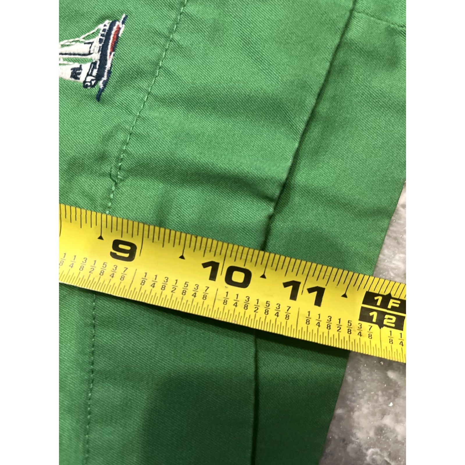 Polo Ralph Lauren Polo Ralph Lauren Shorts Bermuda Mens 35 Green Embroidered Sailboats Preppy Y2K Bermuda Shorts Mens Green Embroidered Sailboats Size US S / EU 44-46 / 1 - 6 Thumbnail