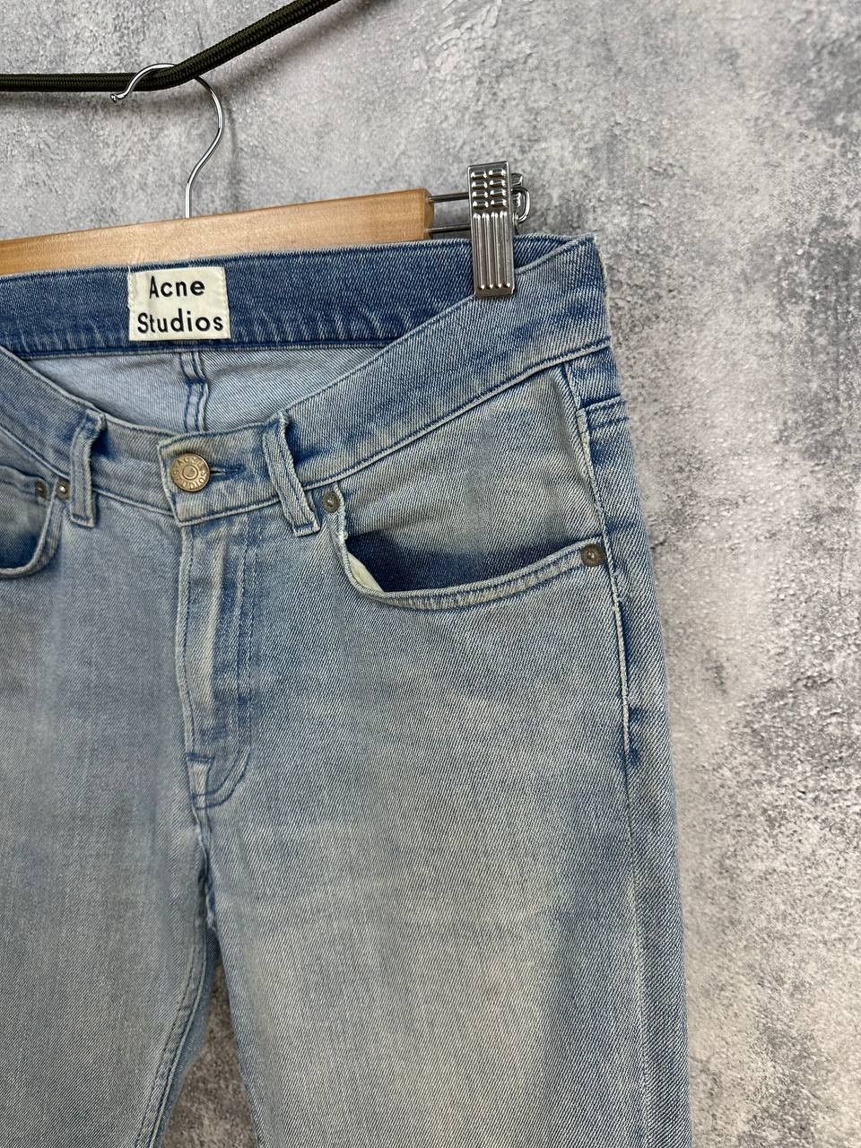 Acne Studios Acne Studios Ace Eighties One Light Wash Denim Jeans Size US 30 / EU 46 - 5 Thumbnail