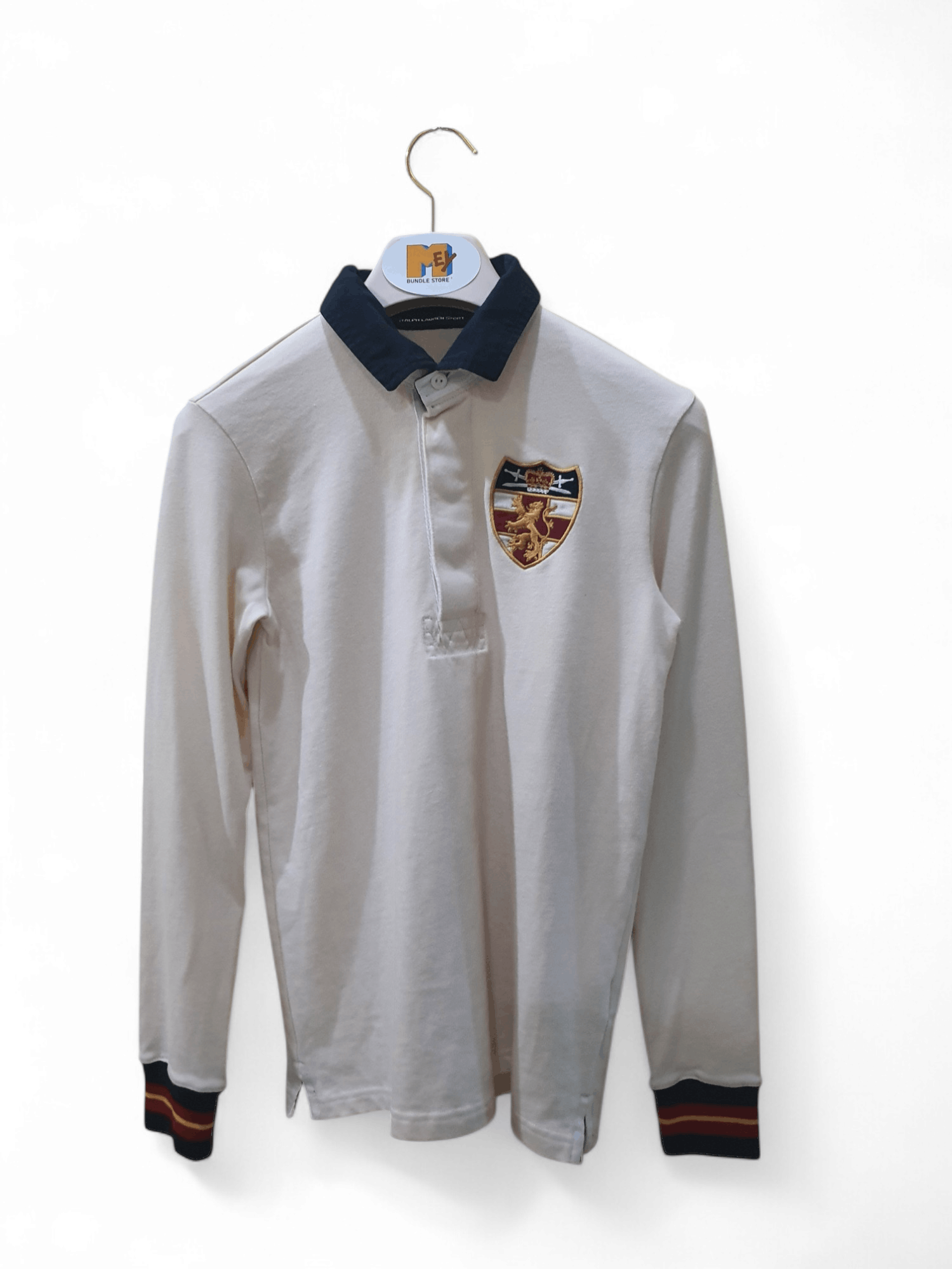 Polo Ralph Lauren 90s Polo Ralph Lauren Sport Long Sleeve Rugby Shirt Size US M / EU 48-50 / 2 - 1 Thumbnail