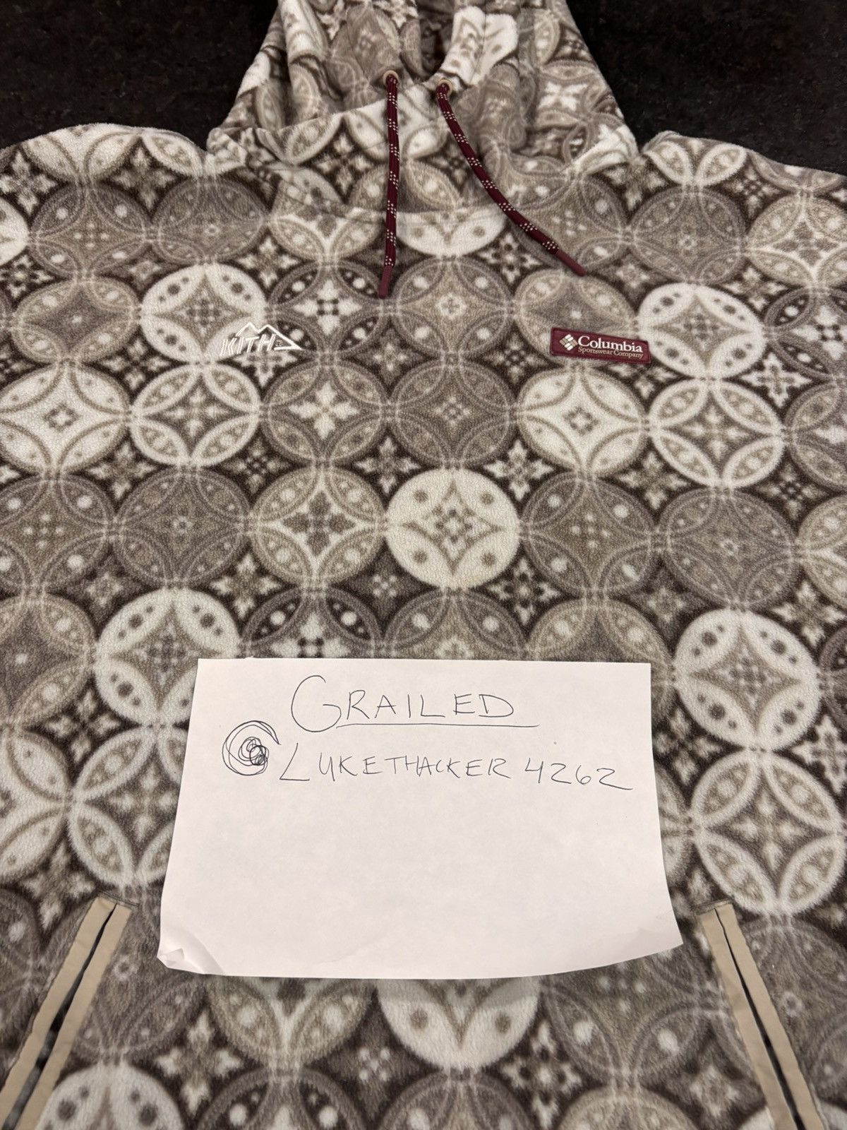 Columbia × Kith Kith/Columbia Fleece Hoodie Aspen 2018 Size US M / EU 48-50 / 2 - 13 Thumbnail