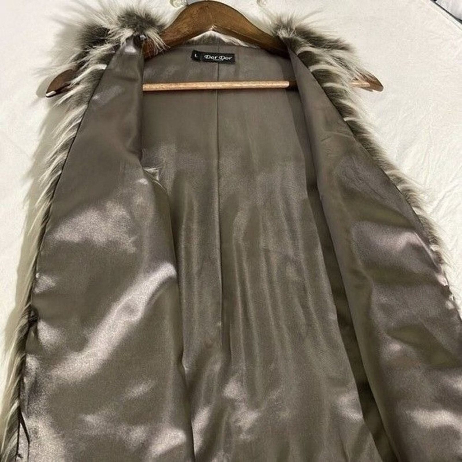 Anthropologie Anthropologie Dor Dor Couture Faux Fur Vest Large Size L / US 10 / IT 46 - 10 Thumbnail