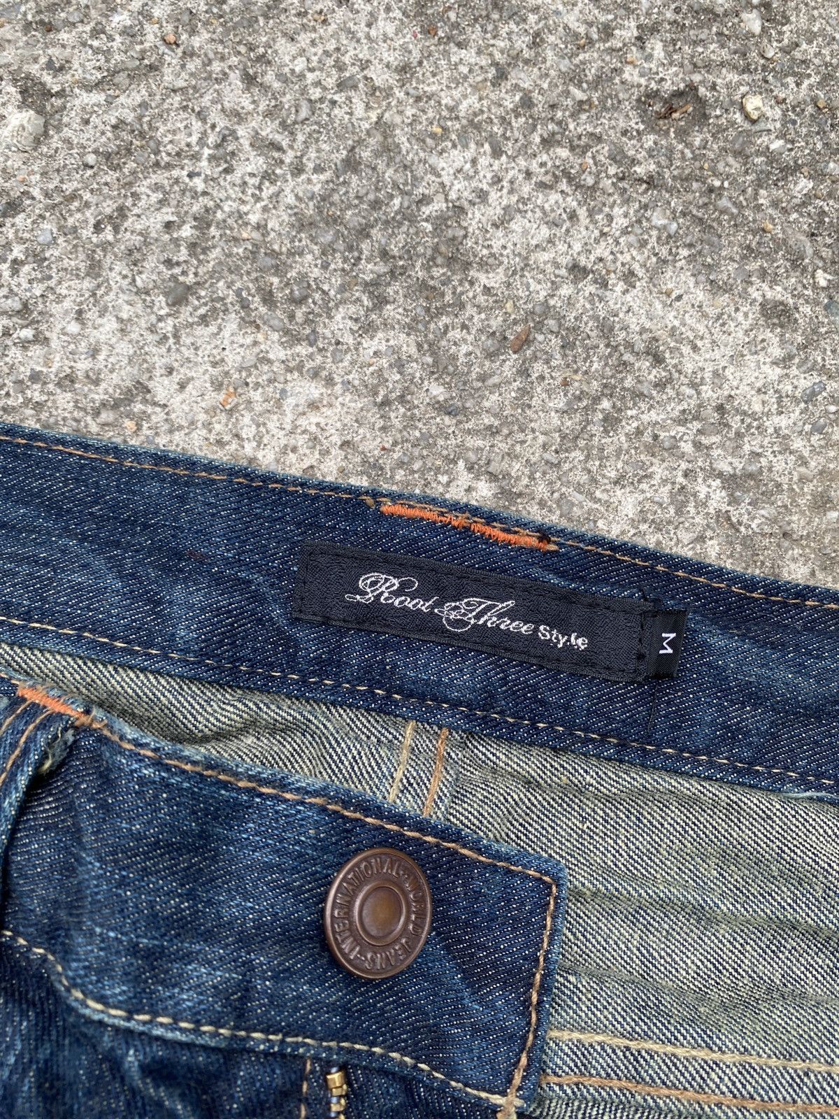 If Six Was Nine × Japanese Brand × Tornado Mart Root Three Japan Claw Mark Design Flare Denim Size US 30 / EU 46 - 14 Thumbnail