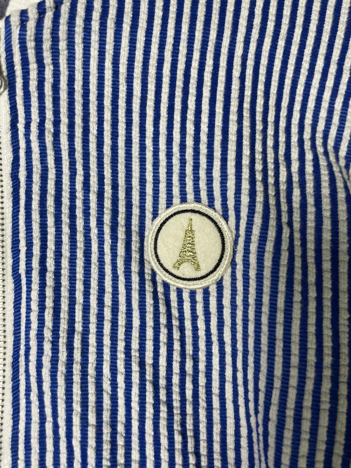 Japanese Brand × Vintage Maison Tokyo x Japanese Brand Striped Zipper Jacket (33) Size US M / EU 48-50 / 2 - 9 Thumbnail