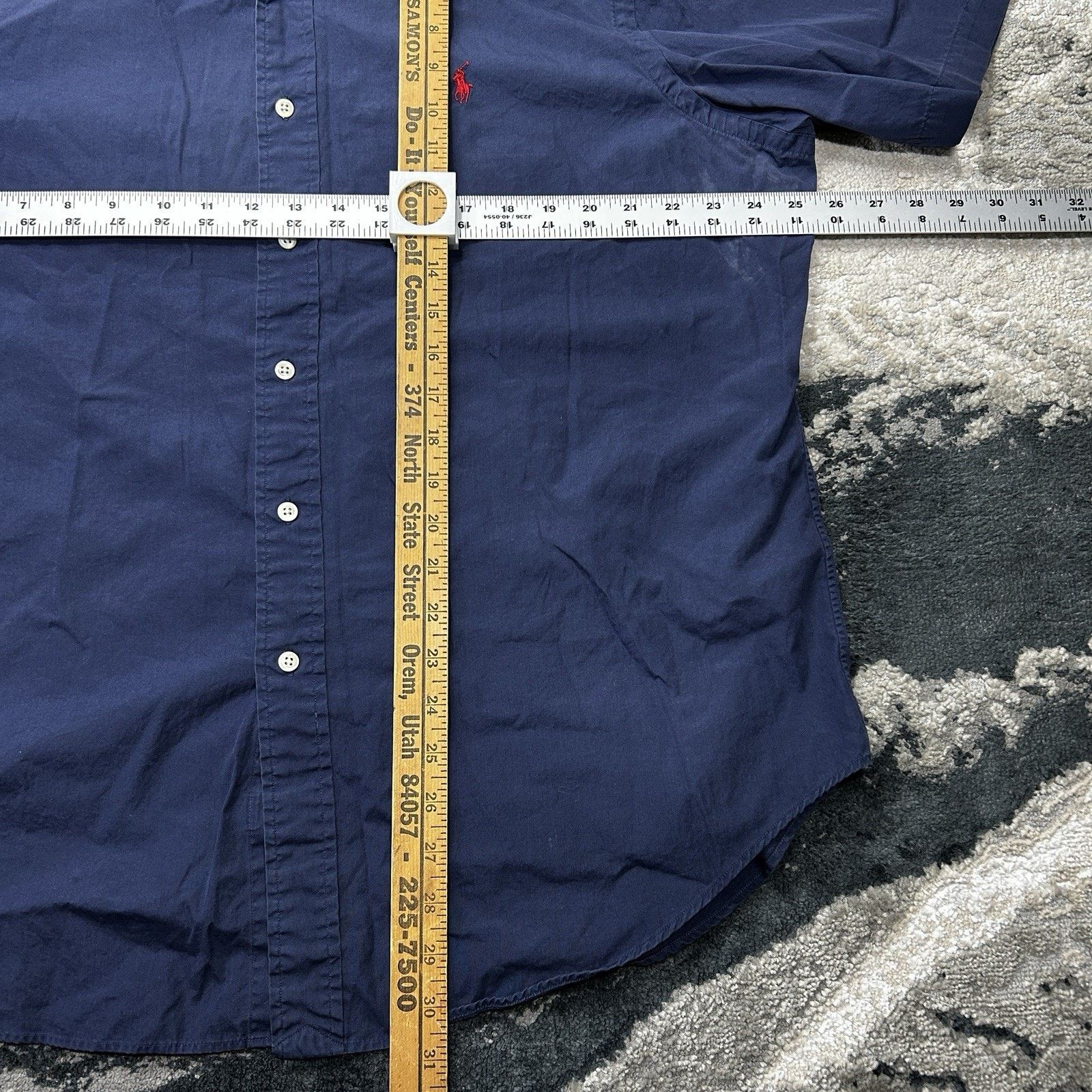 Ralph Lauren Ralph Lauren Shirt Mens Large Blue Lightweight Chambray Size US L / EU 52-54 / 3 - 5 Thumbnail