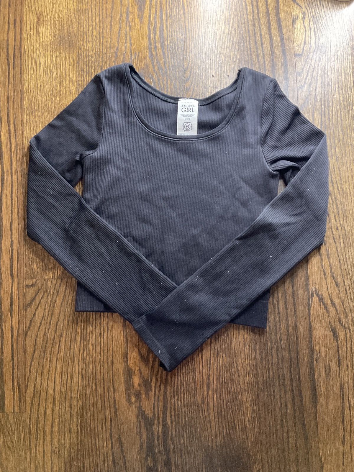 Athleta Black Athleta Girl longsleeve Size M / US 6-8 / IT 42-44 - 1 Thumbnail