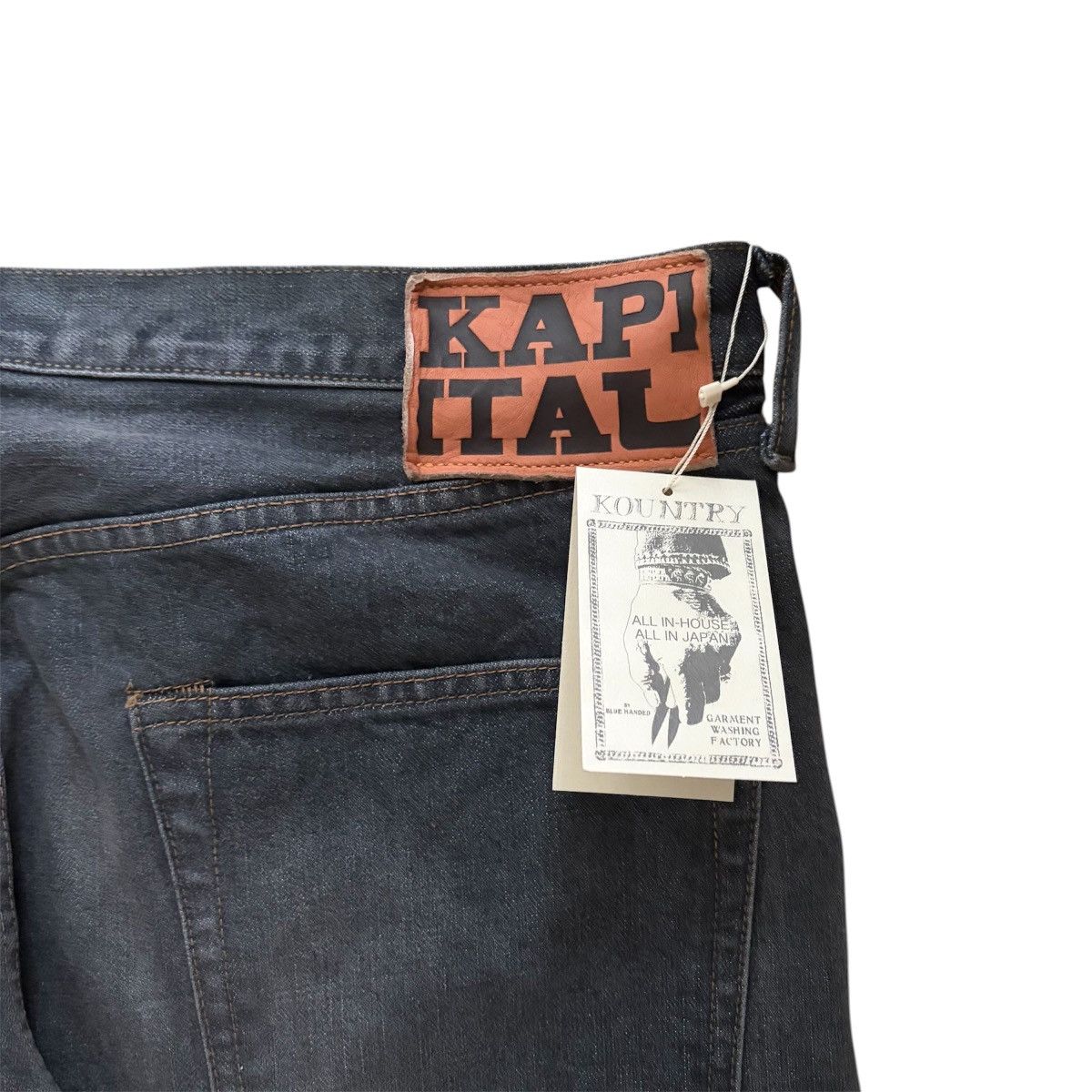 Kapital KAPITAL Studded denim black 36 Size US 36 / EU 52 - 4 Thumbnail