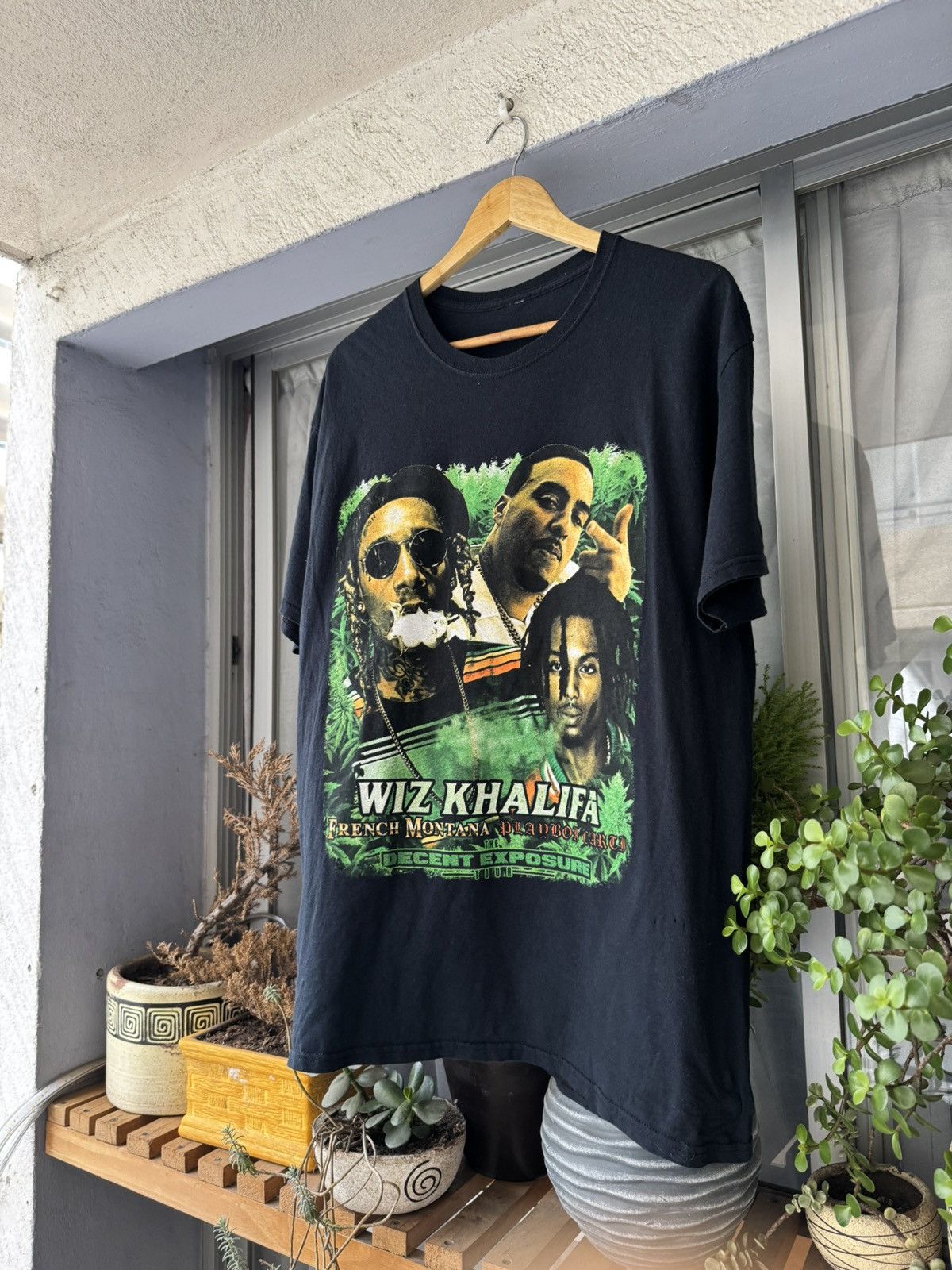 Vintage The Decent Exposure tour Playboi Carti tee Size US L / EU 52-54 / 3 - 1 Thumbnail