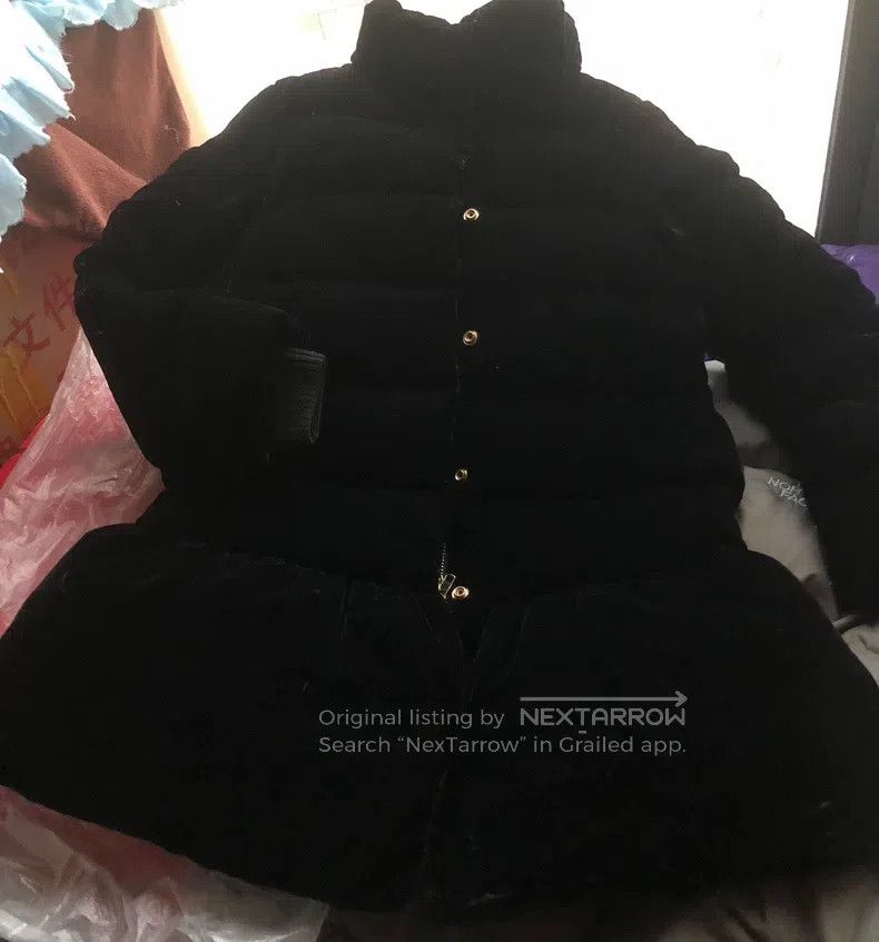 Valentino Valentino Velvet bow stand-up collar down jacket jacket Size M / US 6-8 / IT 42-44 - 6 Thumbnail