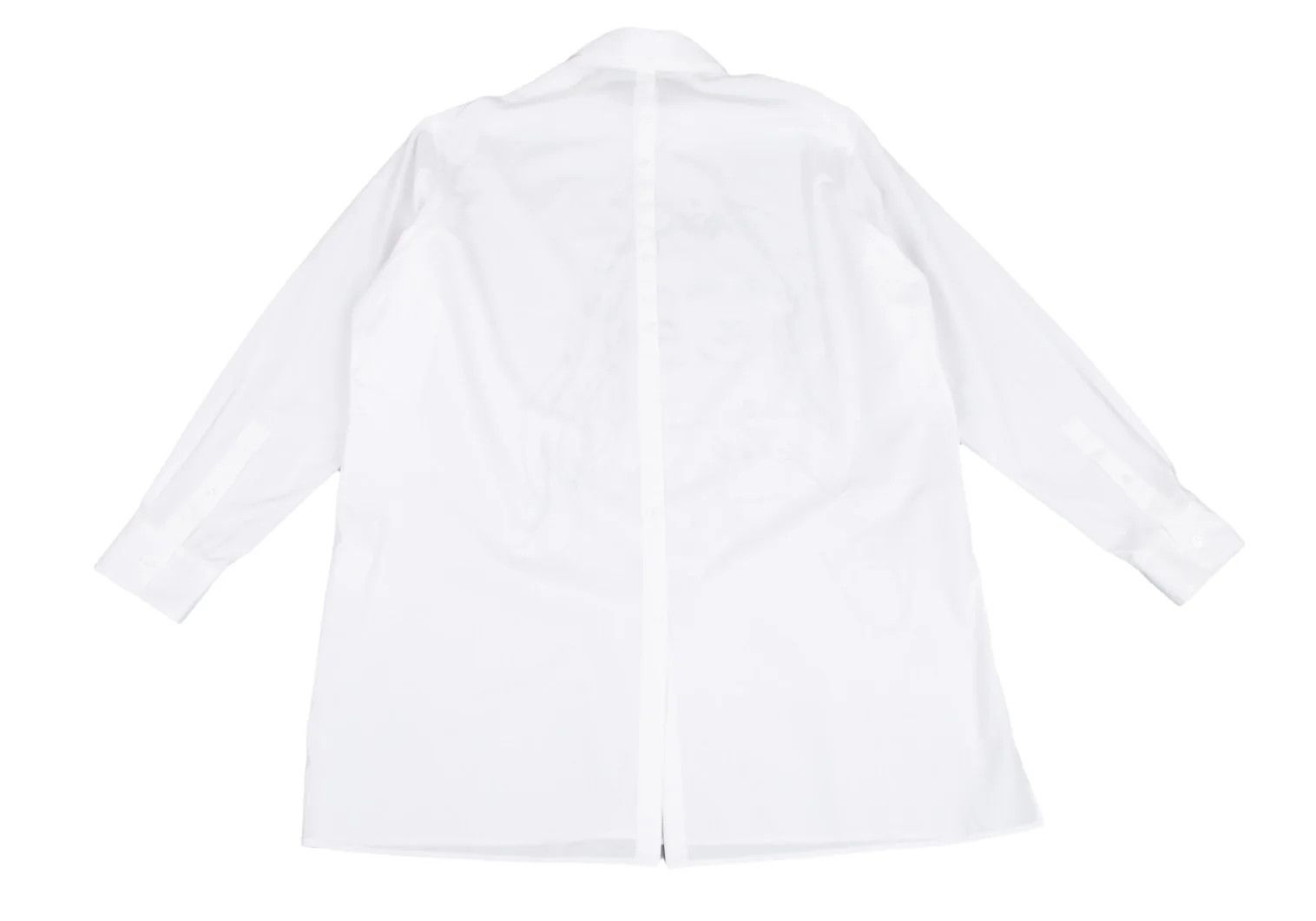 Yohji Yamamoto Yohji Yamamoto Double-Faced Stitch Embroidered Shirt Size US S / EU 44-46 / 1 - 15 Thumbnail