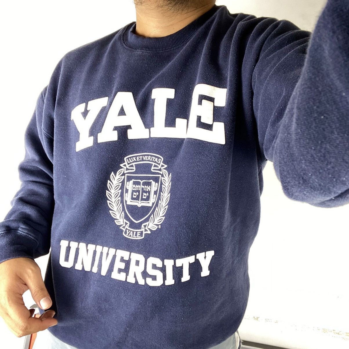 UNIVERSAL PRODUCTS. Yale Collegiate Boxy Sweatshirt Size US XL / EU 56 / 4 - 10 Thumbnail