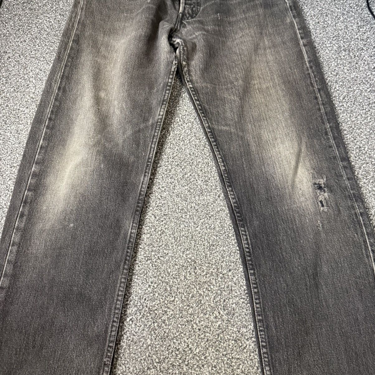 14th Addiction Vintage 90s Levis 501 Black Denim W31 Size US 31 - 4 Thumbnail