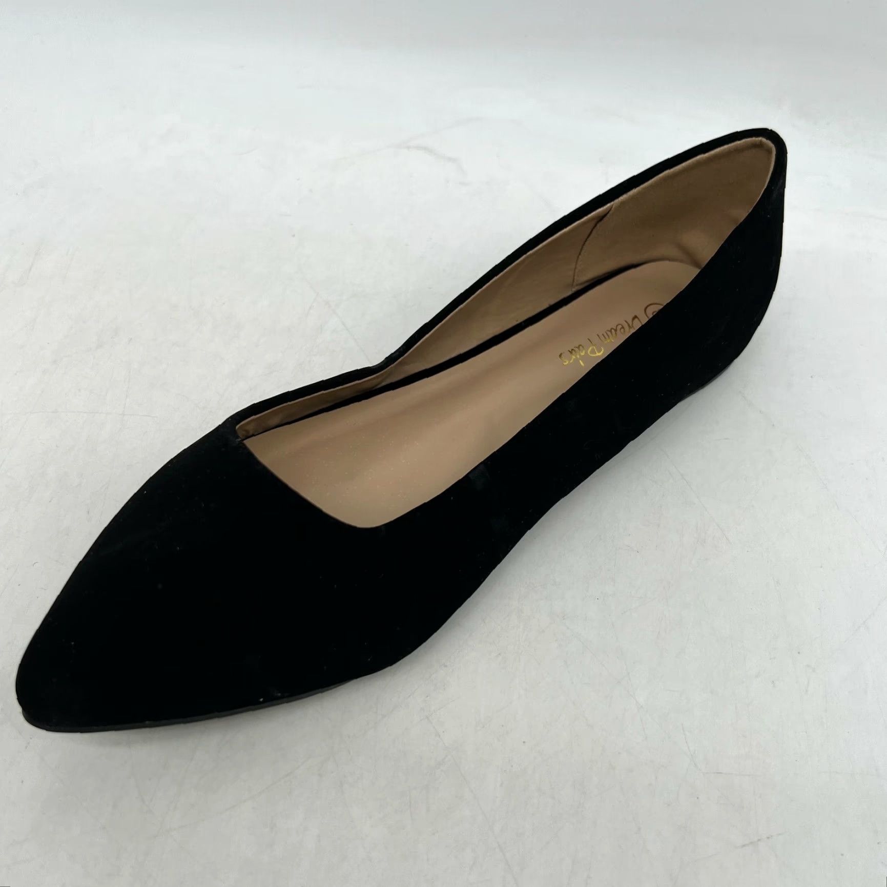 Vintage VINTAGE Dream Pairs Women's Ballet Flats Size 8 Black Pointed Toe Slip On Casual Flats Size US 8 / IT 38 - 3 Thumbnail