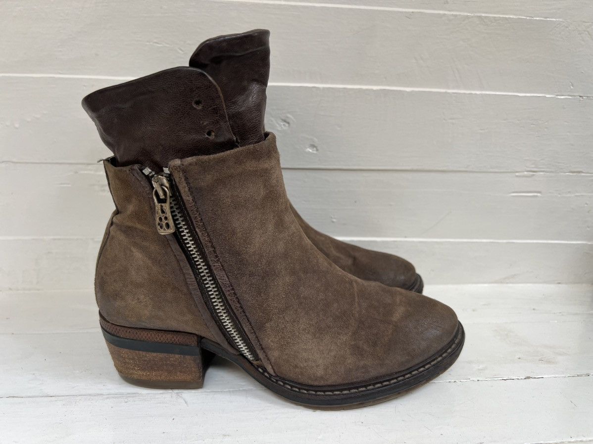 A.S.98 AS 98 Leather Boots Avant Garde KimRii x Guidi design Size US 7 / IT 37 - 6 Thumbnail