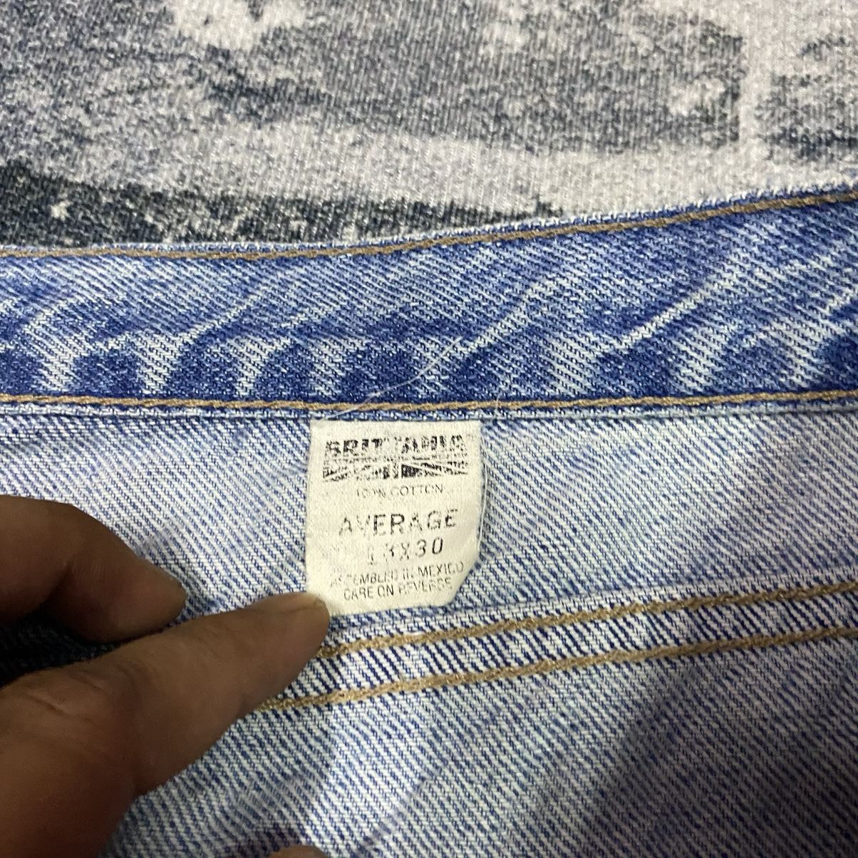 Japanese Brand × Jean × Vintage Vintage Brittania Light Washed Denim Jeans Size US 36 / EU 52 - 6 Thumbnail