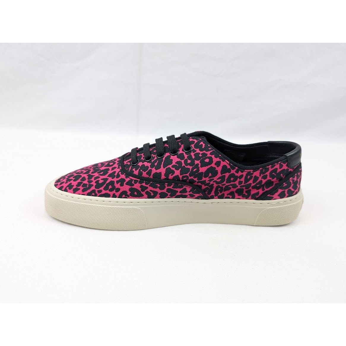 Saint Laurent Paris o1rshd1 Women's Venice Low Top SL Sneakers in Fuxia Nero Size US 10 / IT 40 - 7 Thumbnail