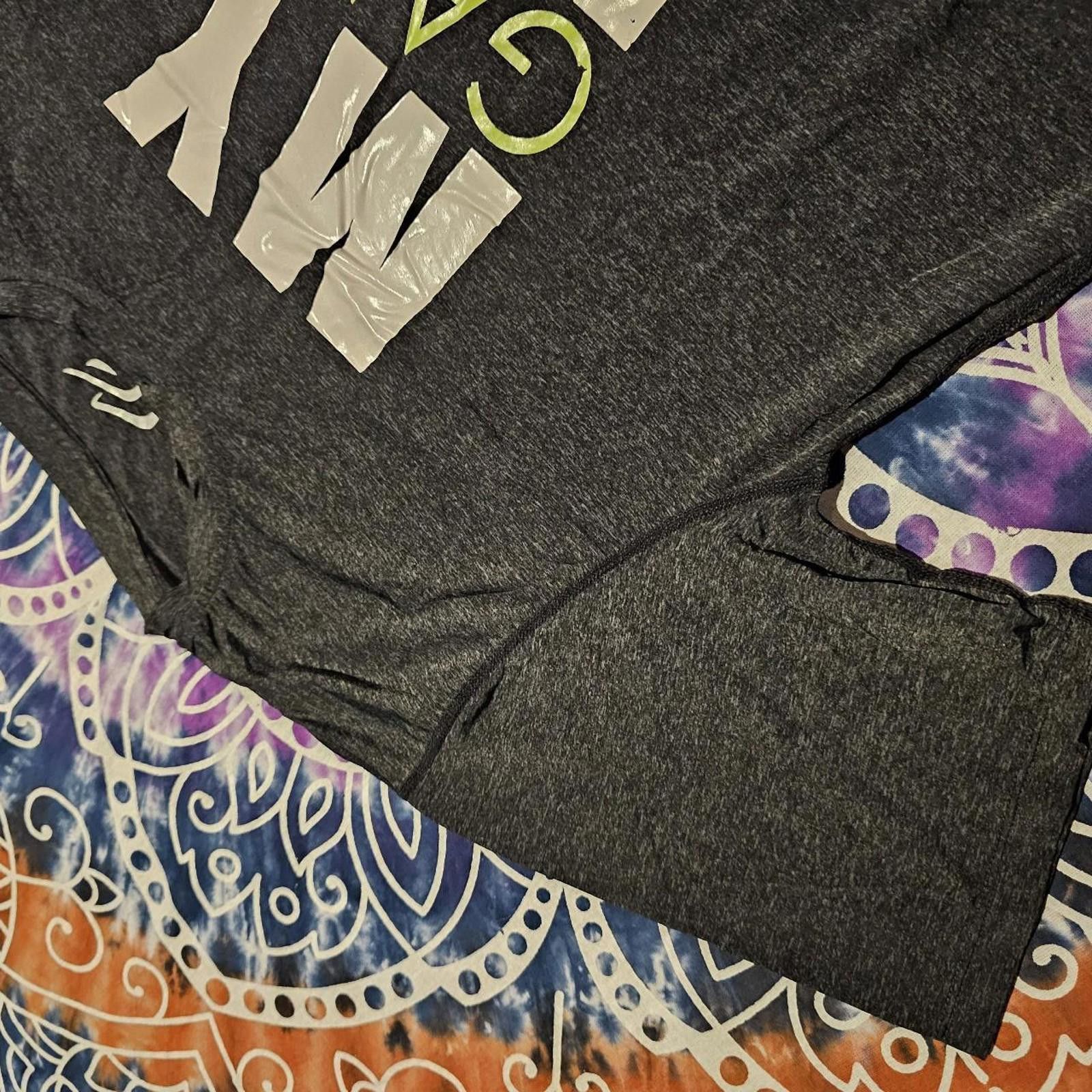 Designer Men's Grey and Green Active Faith T-shirt Size US M / EU 48-50 / 2 - 5 Thumbnail