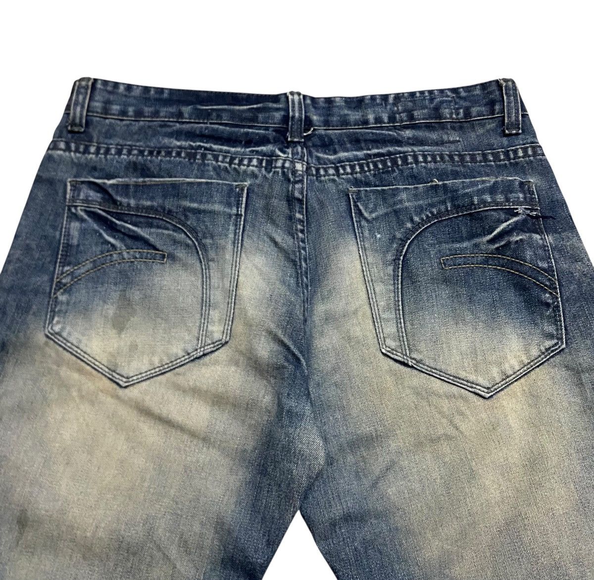 Japanese Brand Very Rare Vintage Japanese Brand Black Glove Jeans 1990s Size US 36 / EU 52 - 4 Thumbnail