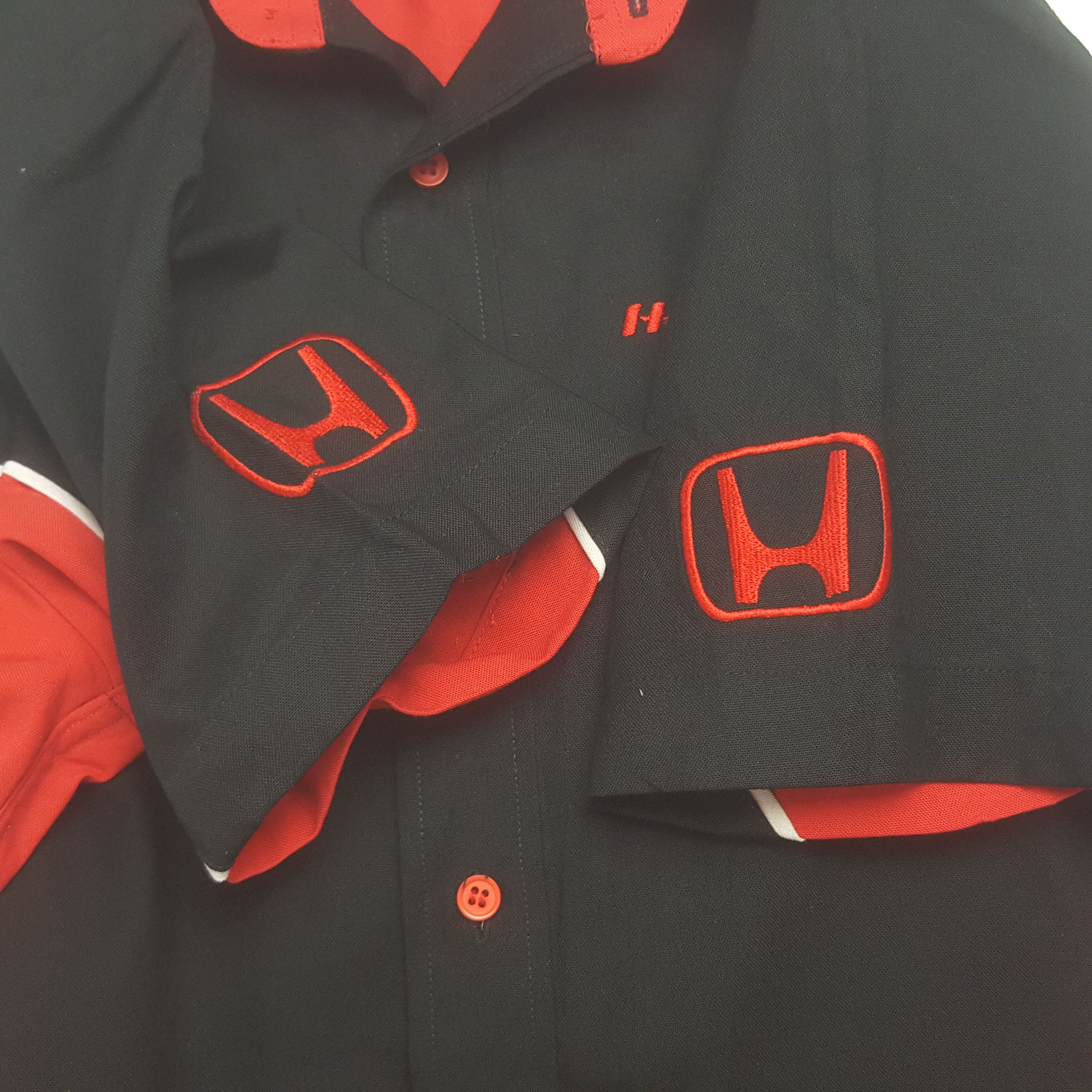 Honda Vintage Honda Worker Button Up Shirt Size US S / EU 44-46 / 1 - 9 Thumbnail