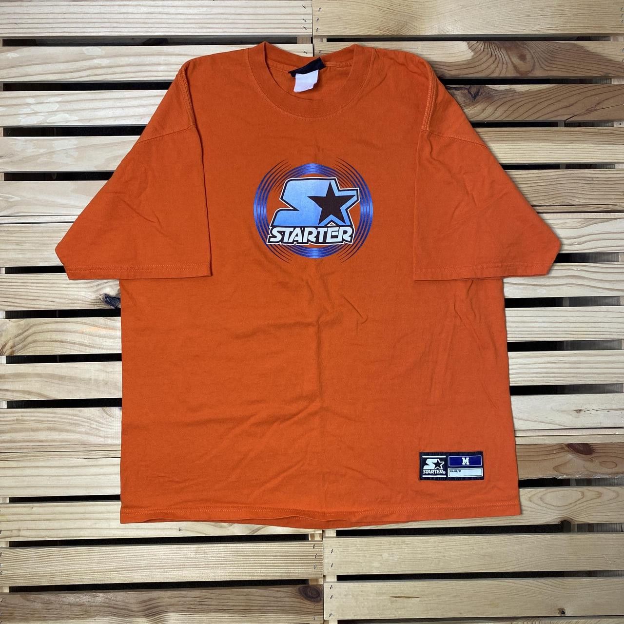 Starter Vintage Starter Orange Tee Size Large Size US L / EU 52-54 / 3 - 1 Thumbnail