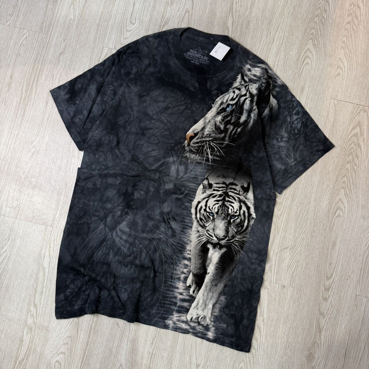 The Mountain The mountain tie dye white tiger print tee Size US L / EU 52-54 / 3 - 2 Thumbnail