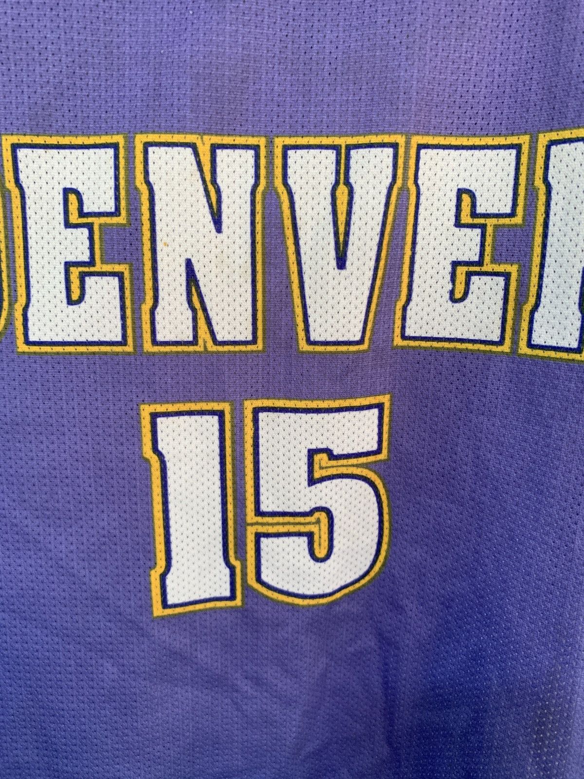 Champion × NBA × Vintage Denver Nuggets Basketball Jersey Vintage NBA ANTHONY #15 Size US S / EU 44-46 / 1 - 11 Thumbnail