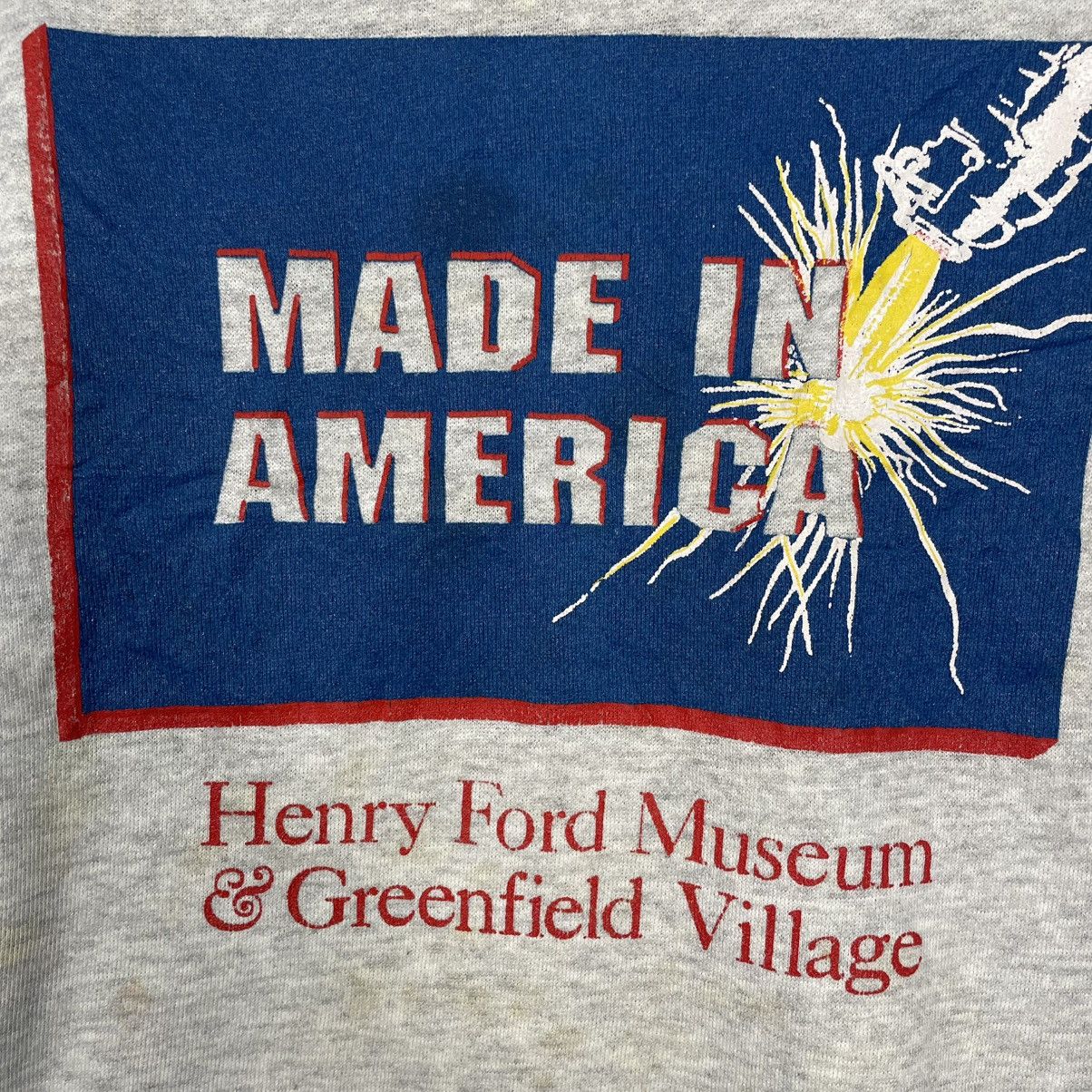 Vintage Vintage Distressed Henry Ford Museum Sweatshirt Size US M / EU 48-50 / 2 - 11 Thumbnail