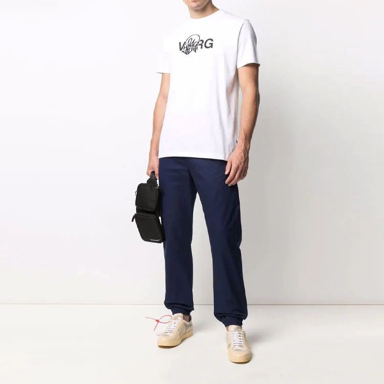 Off-White o1gr1nt0325 Katsu S/S Slim T-Shirt in White Size US XXS / EU 40 - 3 Thumbnail