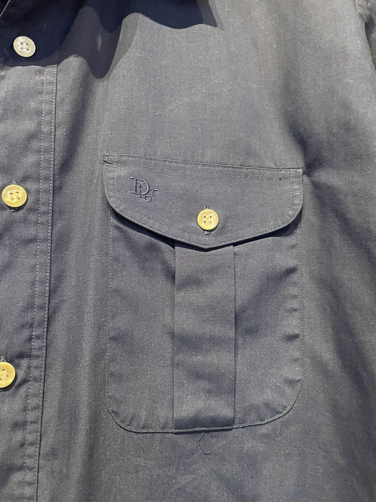 Christian Dior Monsieur Vintage Dior Button Up Size US L / EU 52-54 / 3 - 2 Thumbnail