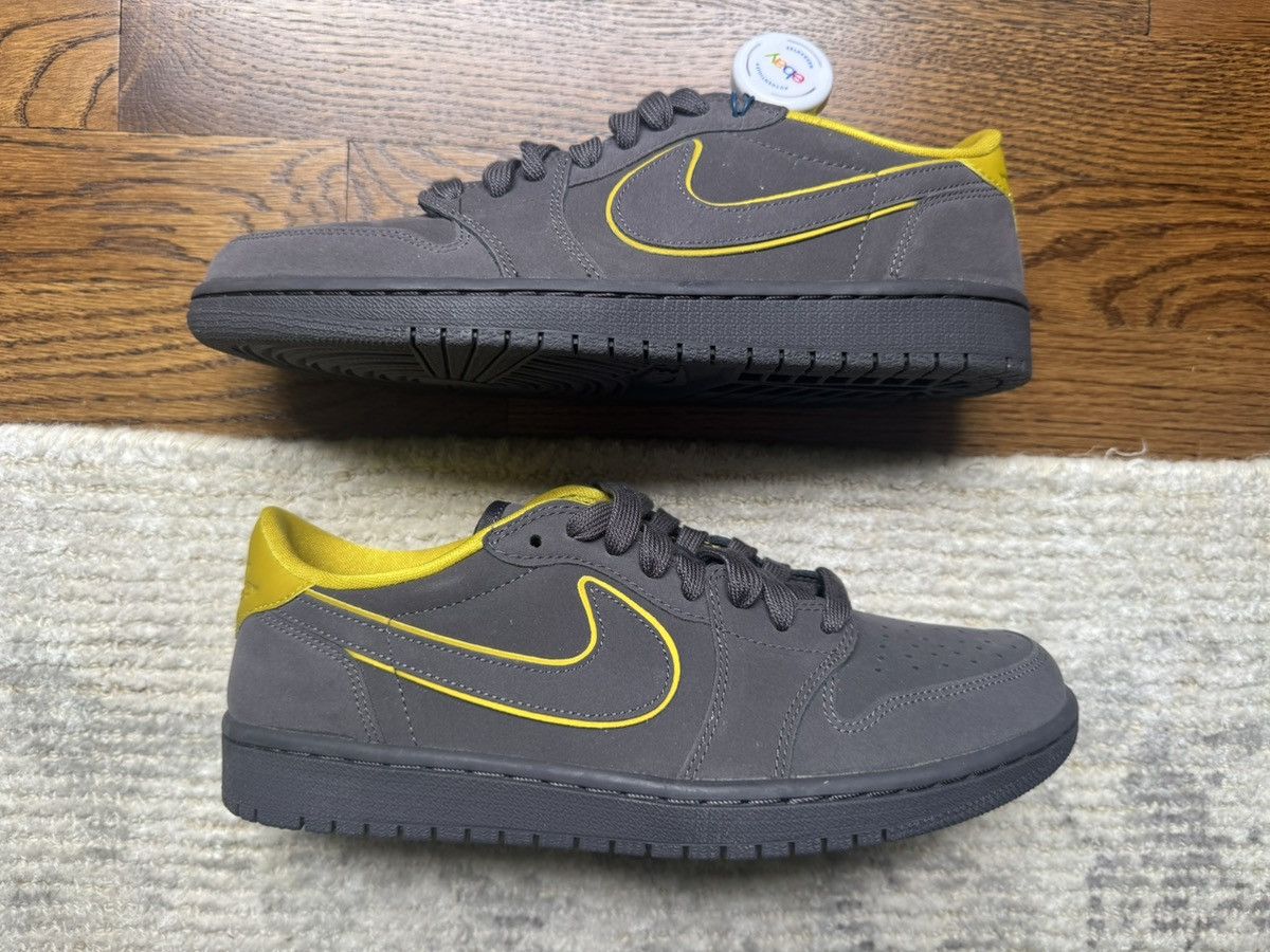 Jordan Brand Women’s 9.5 Jordan 1 Retro Low Thunder Grey Citron Yellow OG Size US 9.5 / IT 39.5 - 2 Thumbnail
