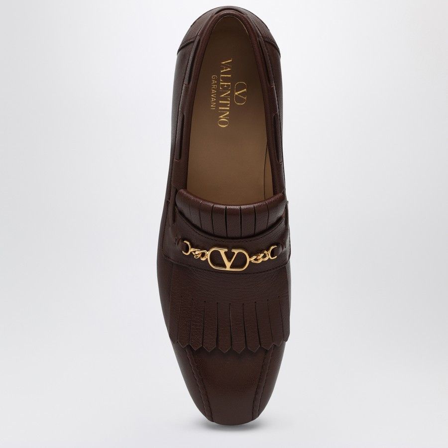 Valentino o1d2blof1025 Moccasin Loafers in Brown Size US 8.5 / EU 41-42 - 3 Thumbnail