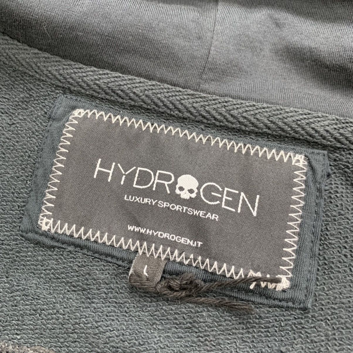 HYDROGEN Hydrogen Skull Number Zip Hoodie Black Size US L / EU 52-54 / 3 - 9 Thumbnail