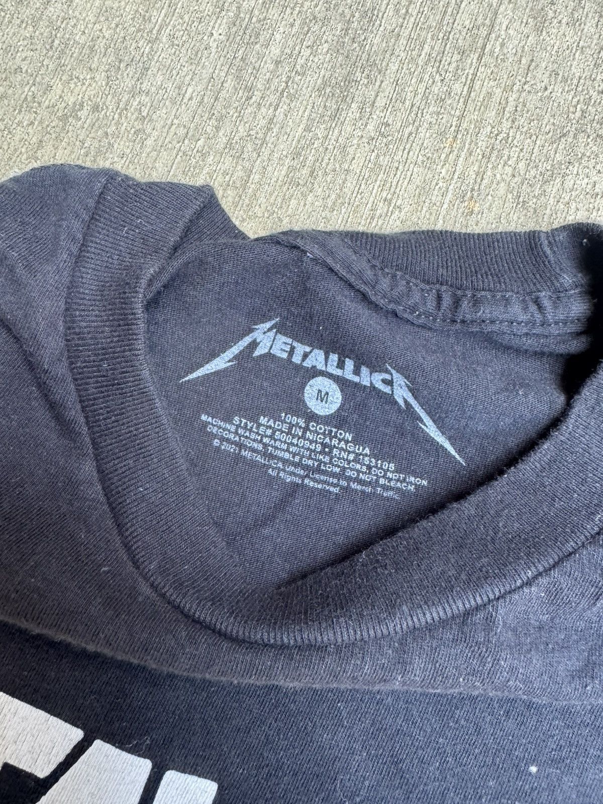 Vintage Vintage Metallica shirt Size US M / EU 48-50 / 2 - 4 Thumbnail