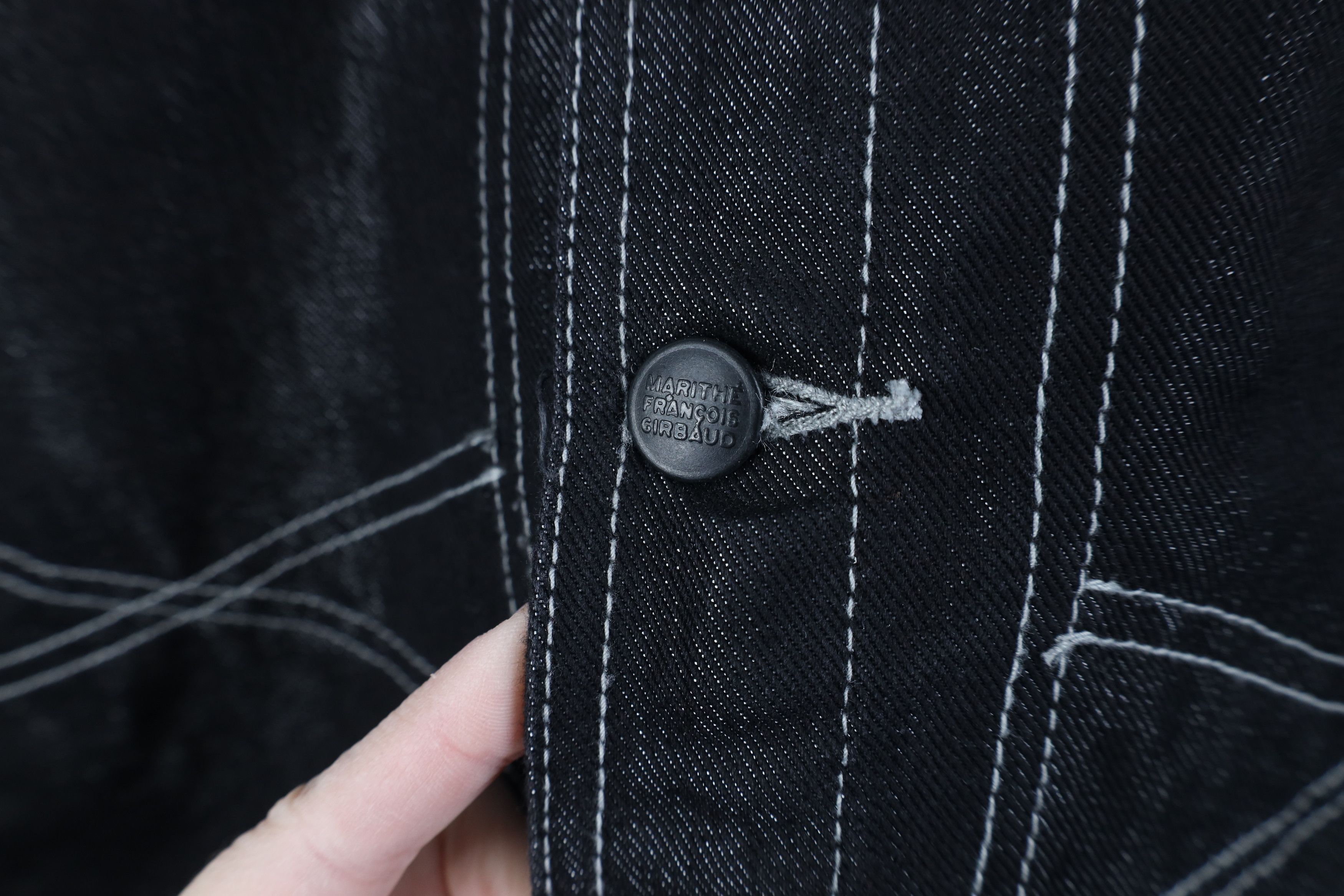 Marithe + Francois Girbaud Deadstock Vintage 90s Marithe Francois Girbaud Denim Jacket Size US XL / EU 56 / 4 - 6 Thumbnail