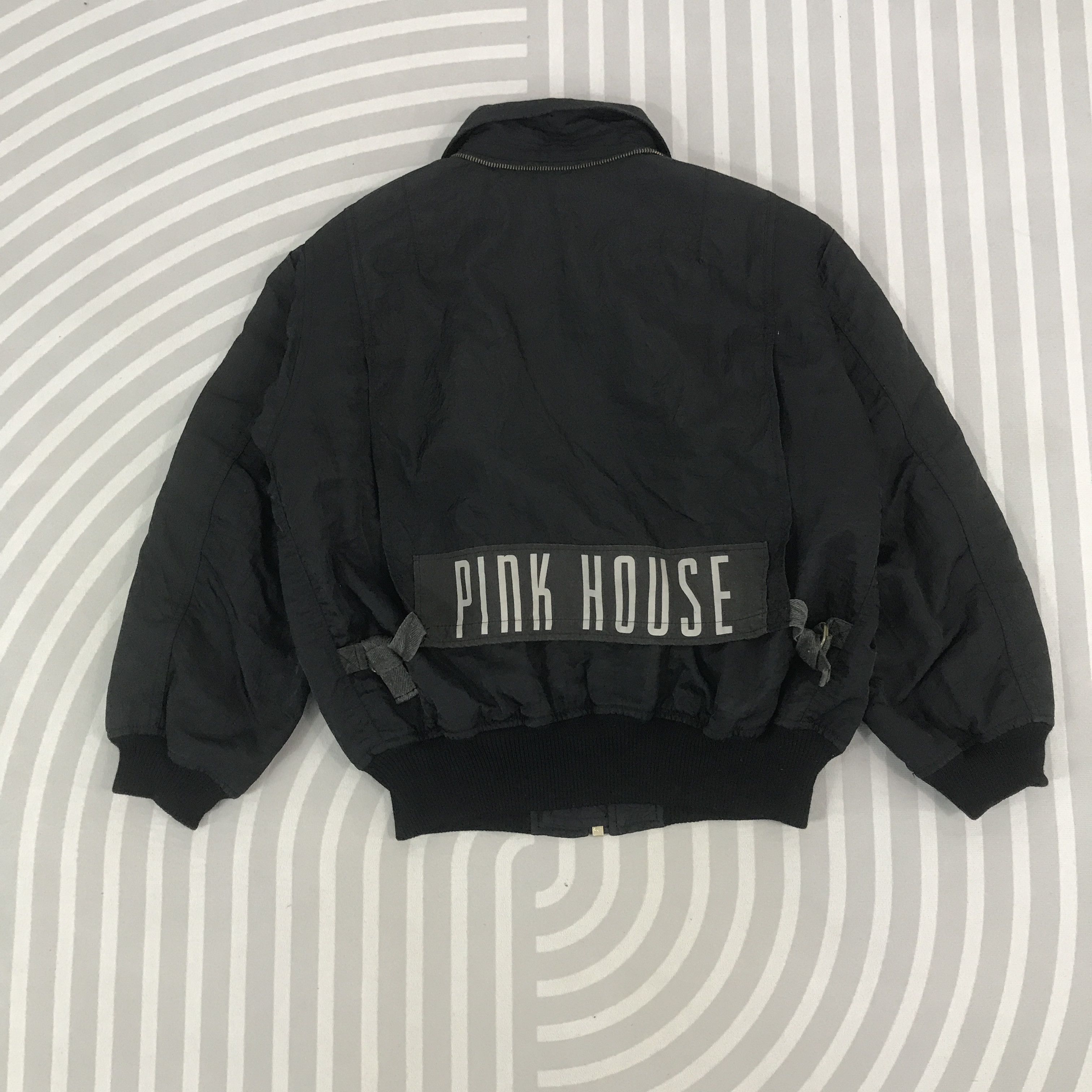 Japanese Brand × Pink House × Vintage Vintage Pink House Bomber Jacket Size US L / EU 52-54 / 3 - 3 Thumbnail