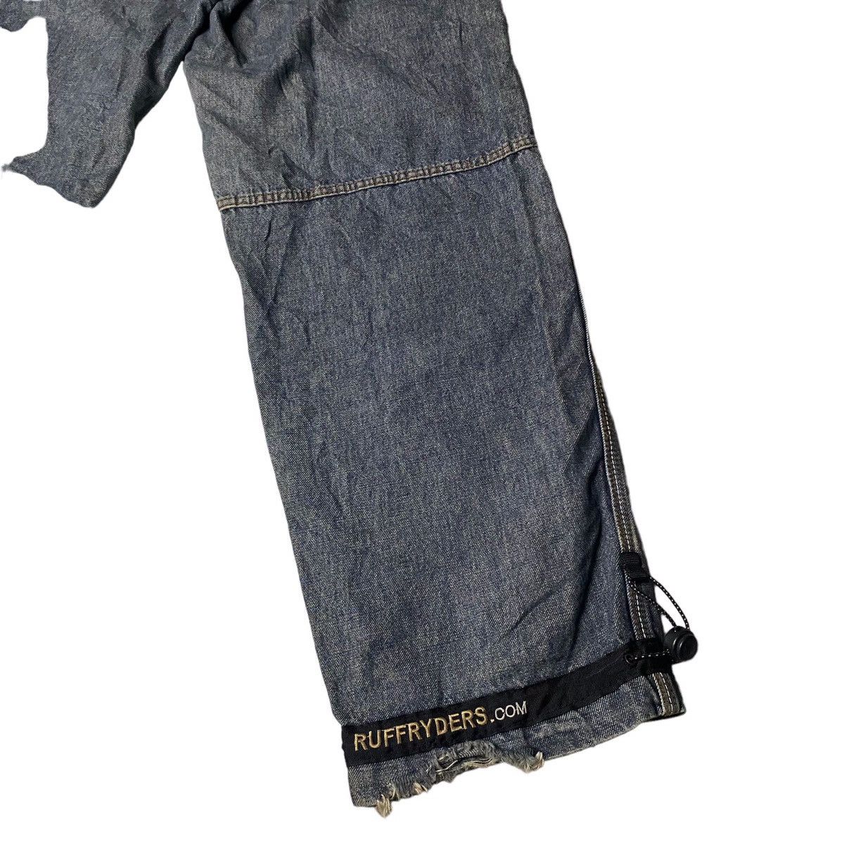 If Six Was Nine 2000s Ruff Ryder Flared Washed Jeans Size US 32 / EU 48 - 16 Thumbnail
