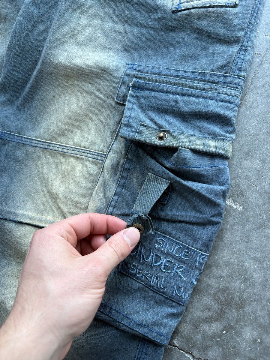 Vintage Vintage Y2K Baggy Cargo Pants Faded Skater 32x32 Size US 32 / EU 48 - 3 Thumbnail