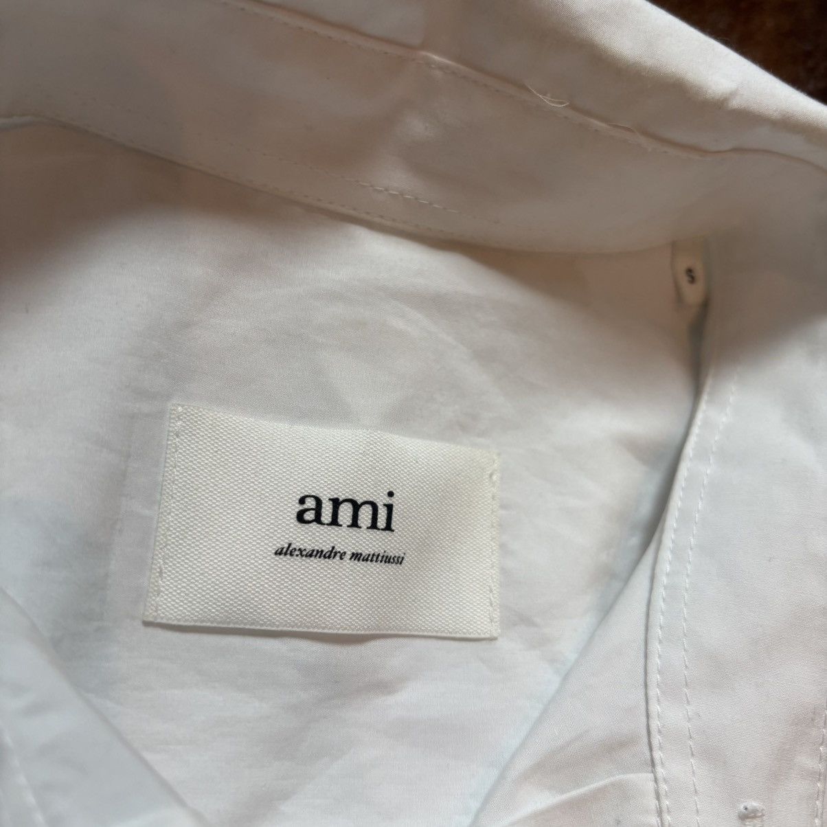 AMI Ami Paris Oversized White Button Up Size XL / US 12-14 / IT 48-50 - 2 Thumbnail