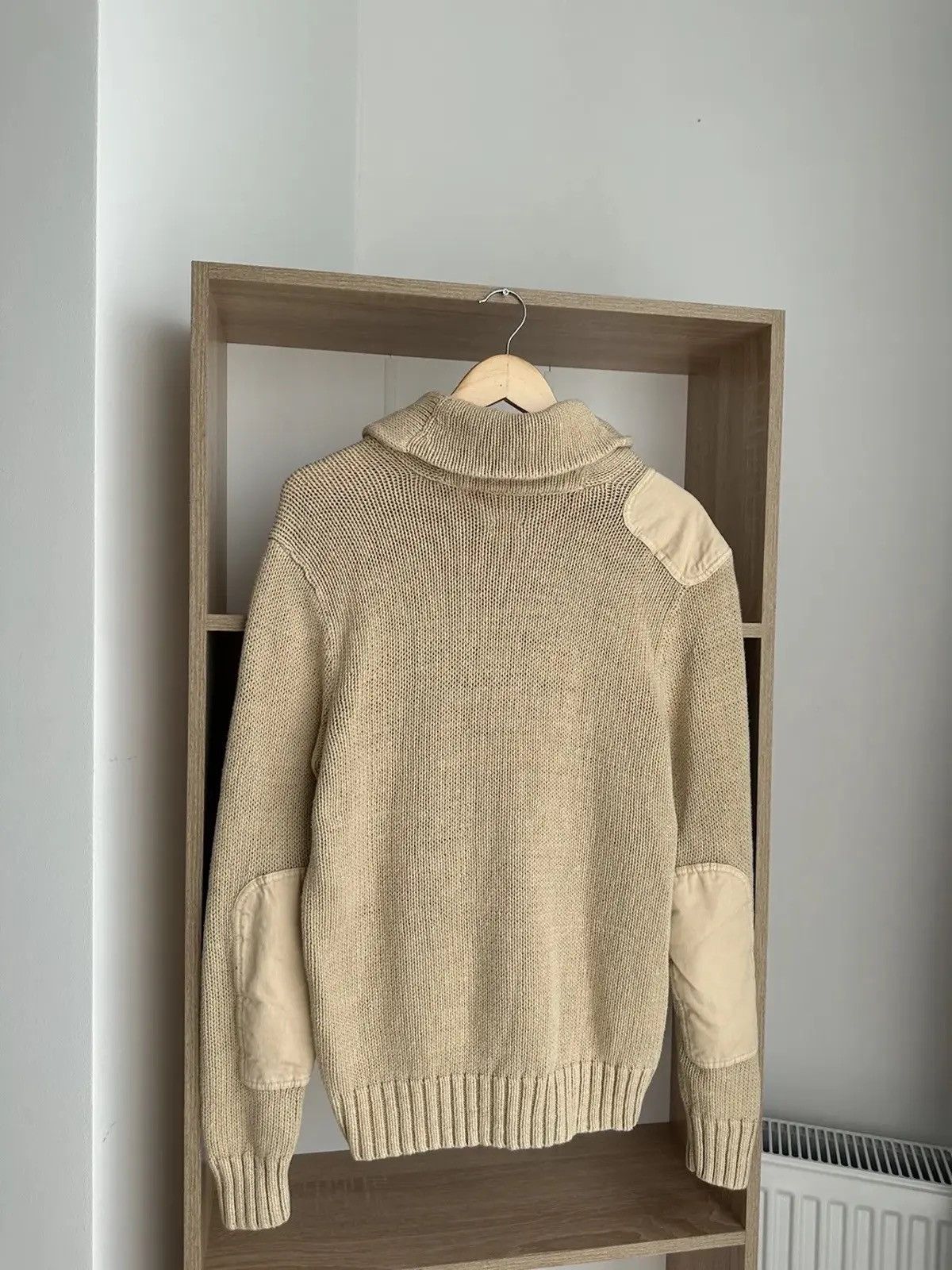Polo Ralph Lauren Vintage Knit Polo Ralph Lauren Beige Sweater Size US M / EU 48-50 / 2 - 9 Thumbnail
