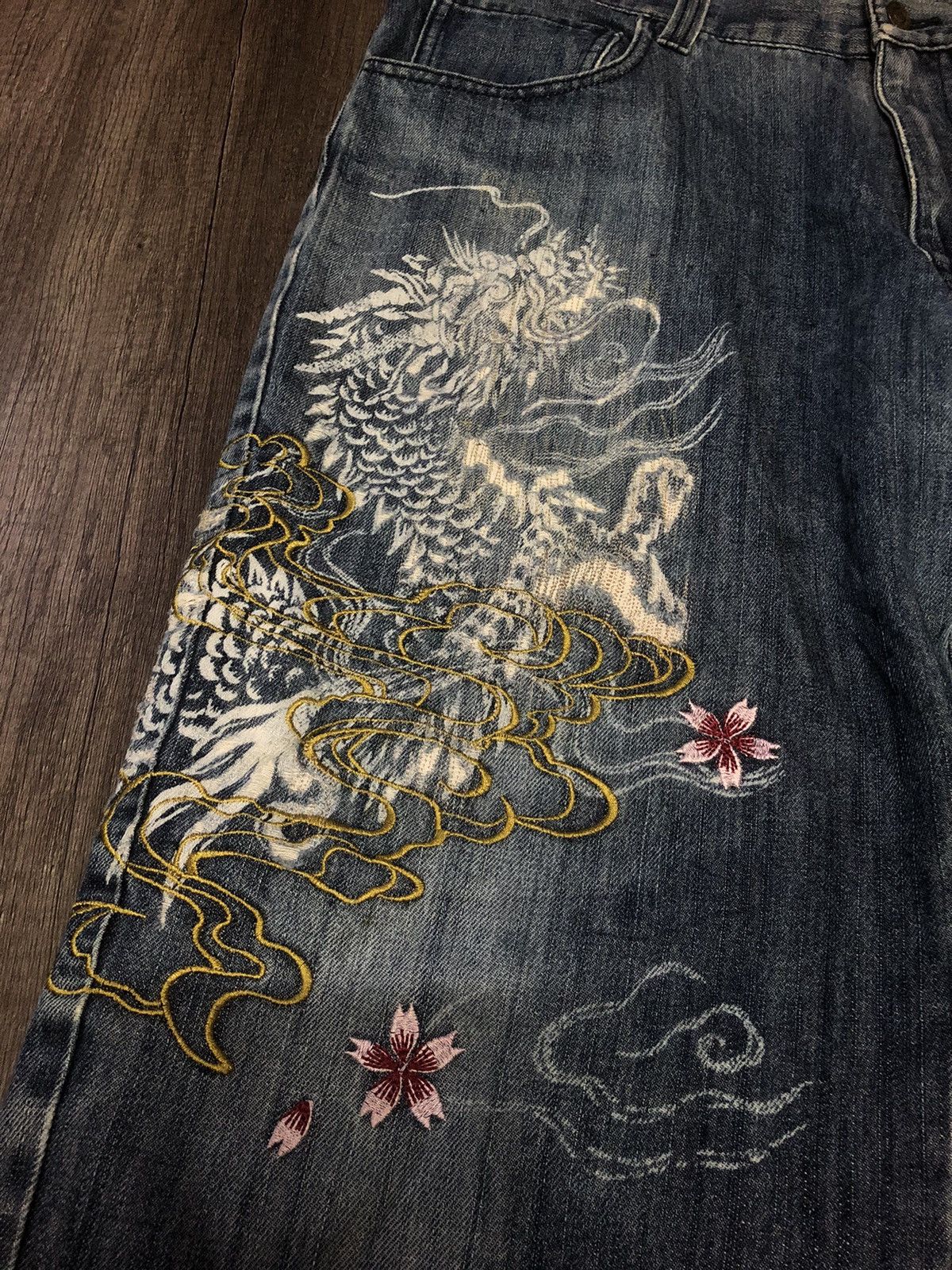 Designer × Japanese Brand VOMANIE JAPANESE JEANS SUKAJAN STYLE Size US 40 / EU 56 - 22 Thumbnail