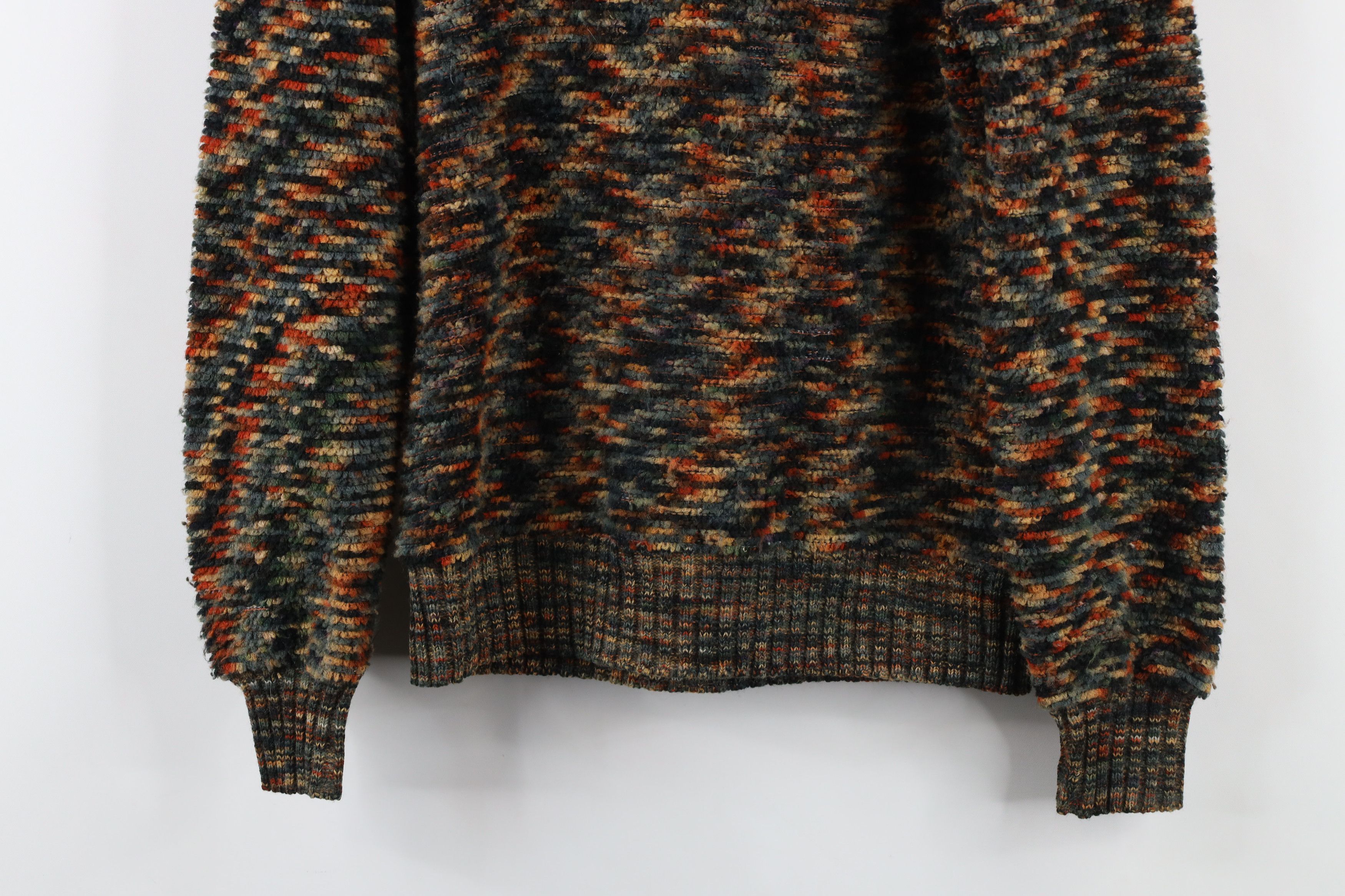 Vintage Vintage 90s Coogi Style Rainbow Fleece Crewneck Sweater Size S / US 4 / IT 40 - 3 Thumbnail