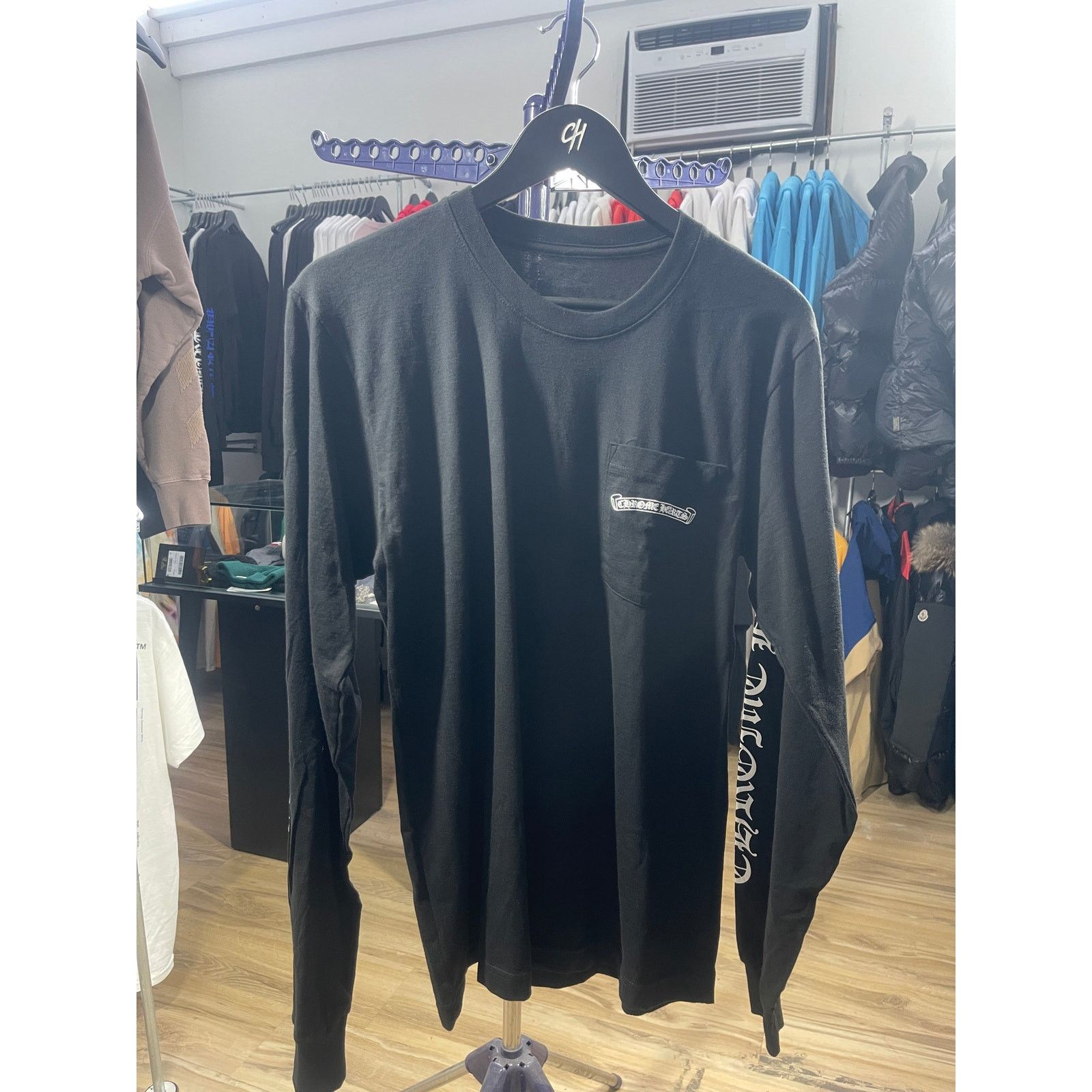 Chrome Hearts Chrome Hearts Scroll Logo F*** You L/S Black T-Shirt Size MD Size US M / EU 48-50 / 2 - 1 Thumbnail
