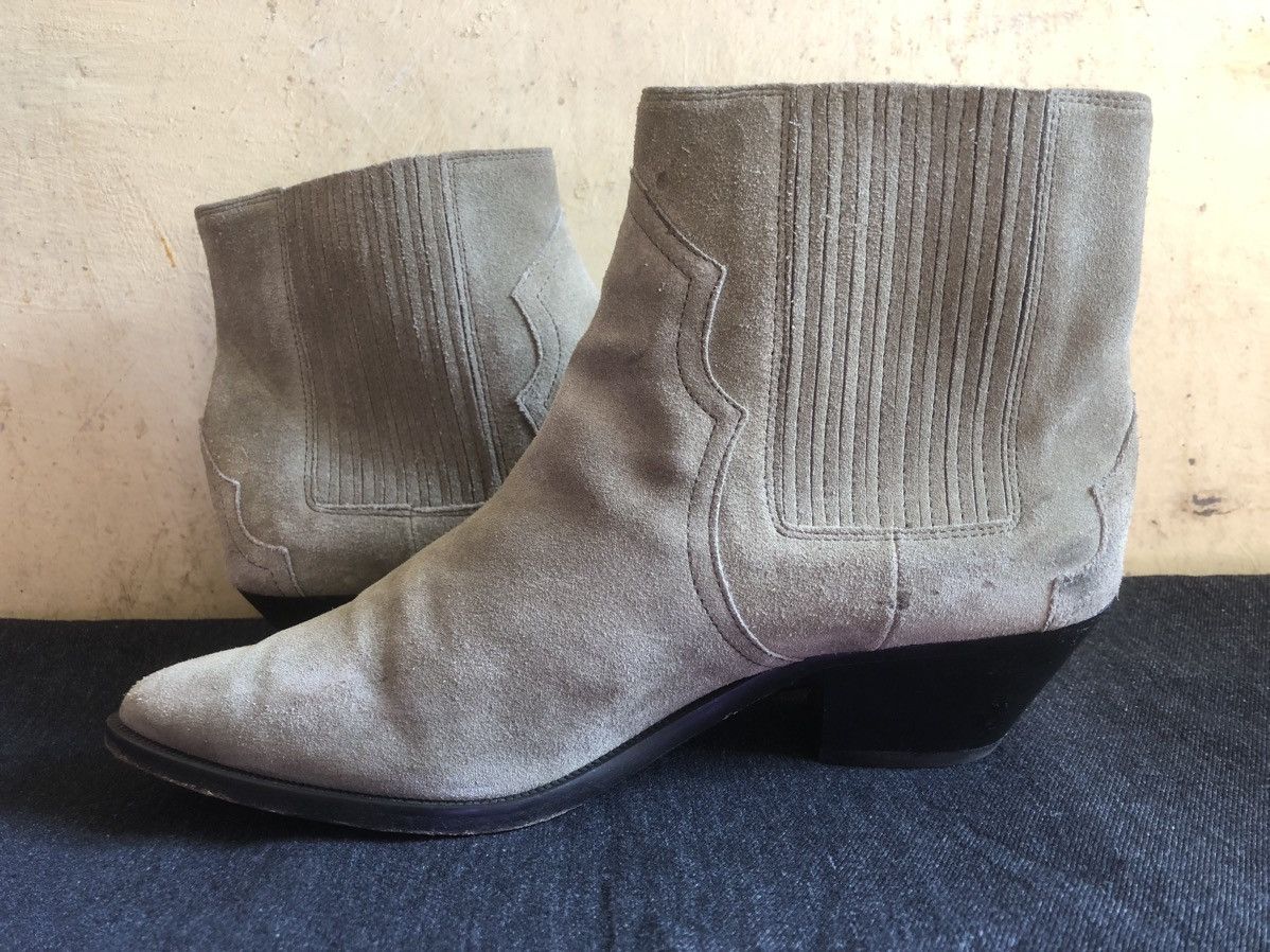 Isabel Marant Isabel Marant Chelsea Boot Green Suede Leather Size 40 Size US 10 / IT 40 - 5 Thumbnail