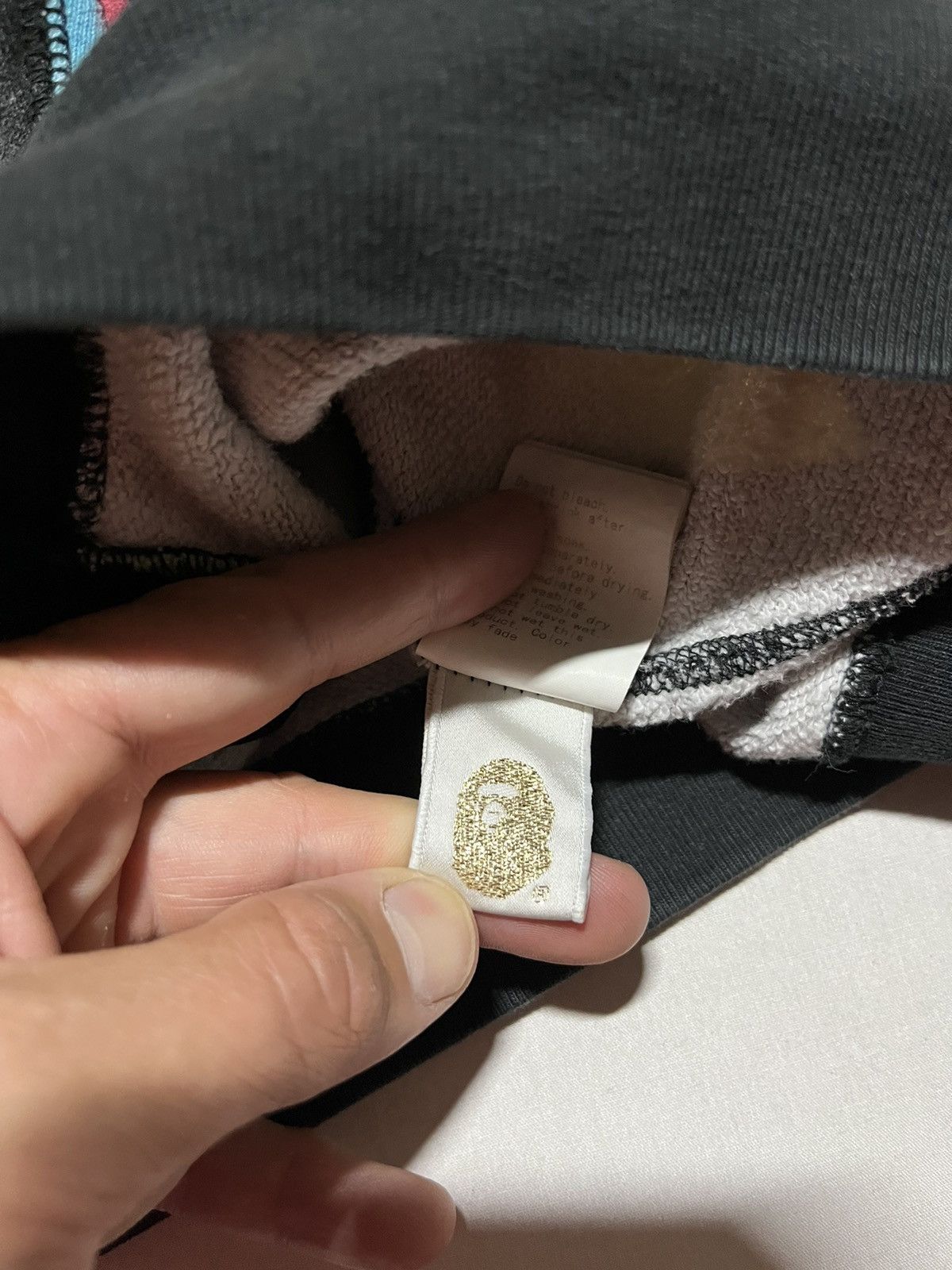 Bape × Nigo Sta Pattern Full Zip Hoodie Size US S / EU 44-46 / 1 - 10 Thumbnail