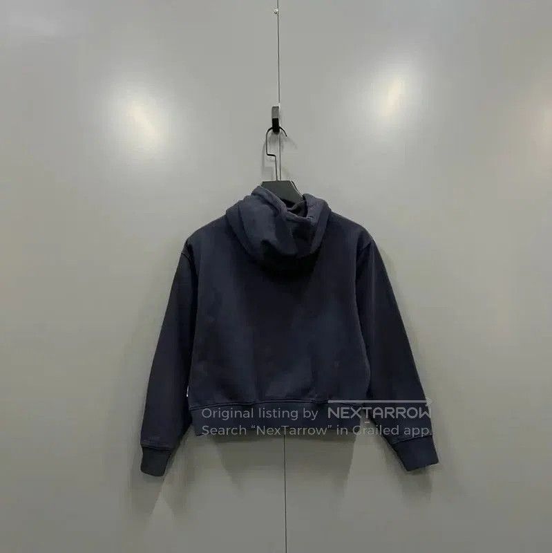 Kenzo KENZO Navy Cotton Women's Cropped Long Sleeve Hoodie . Size S / US 4 / IT 40 - 2 Thumbnail