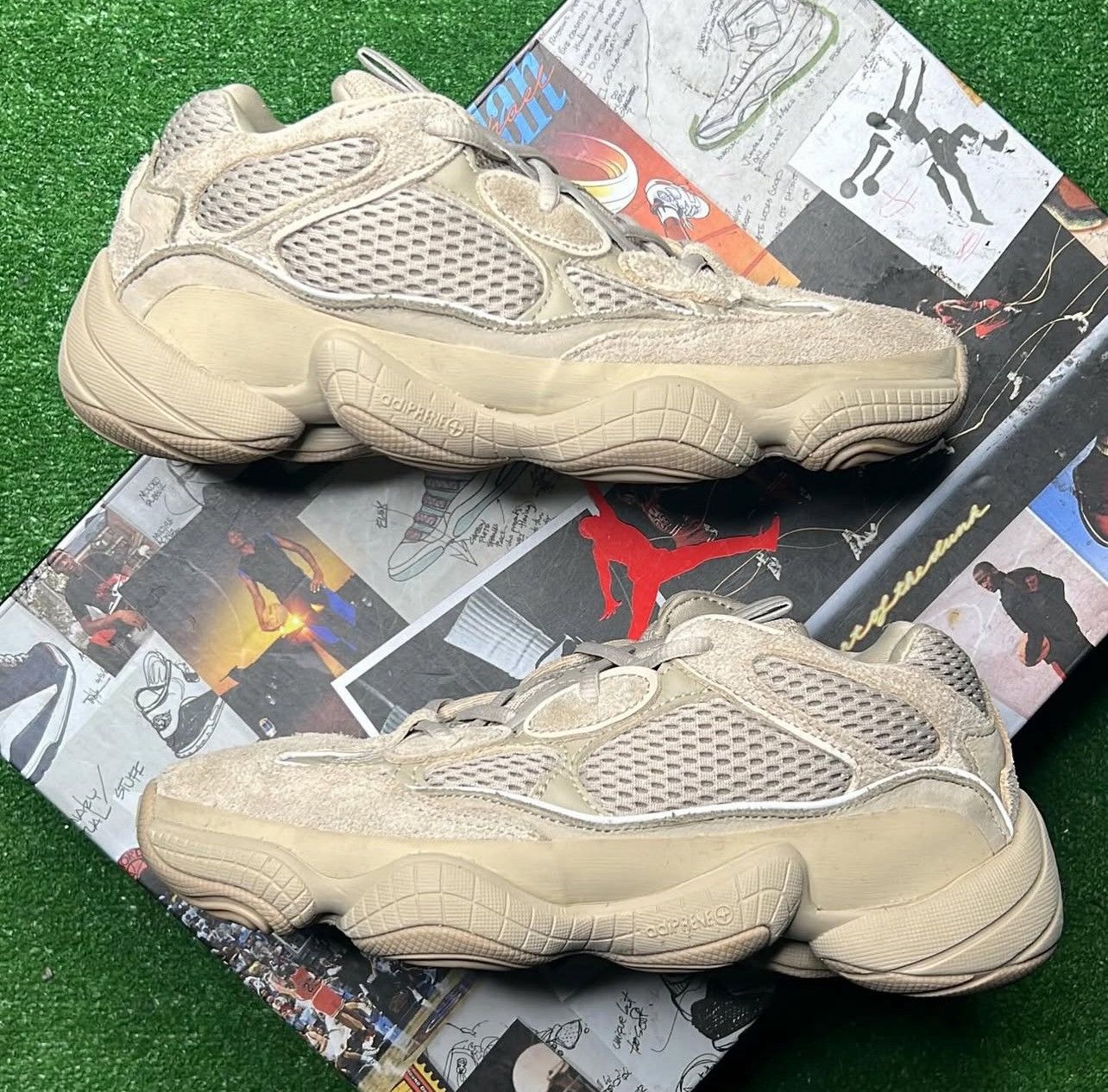 Adidas Adidas Yeezy 500 ‘ Taupe Light ‘ Size US 6 / EU 39 - 1 Thumbnail