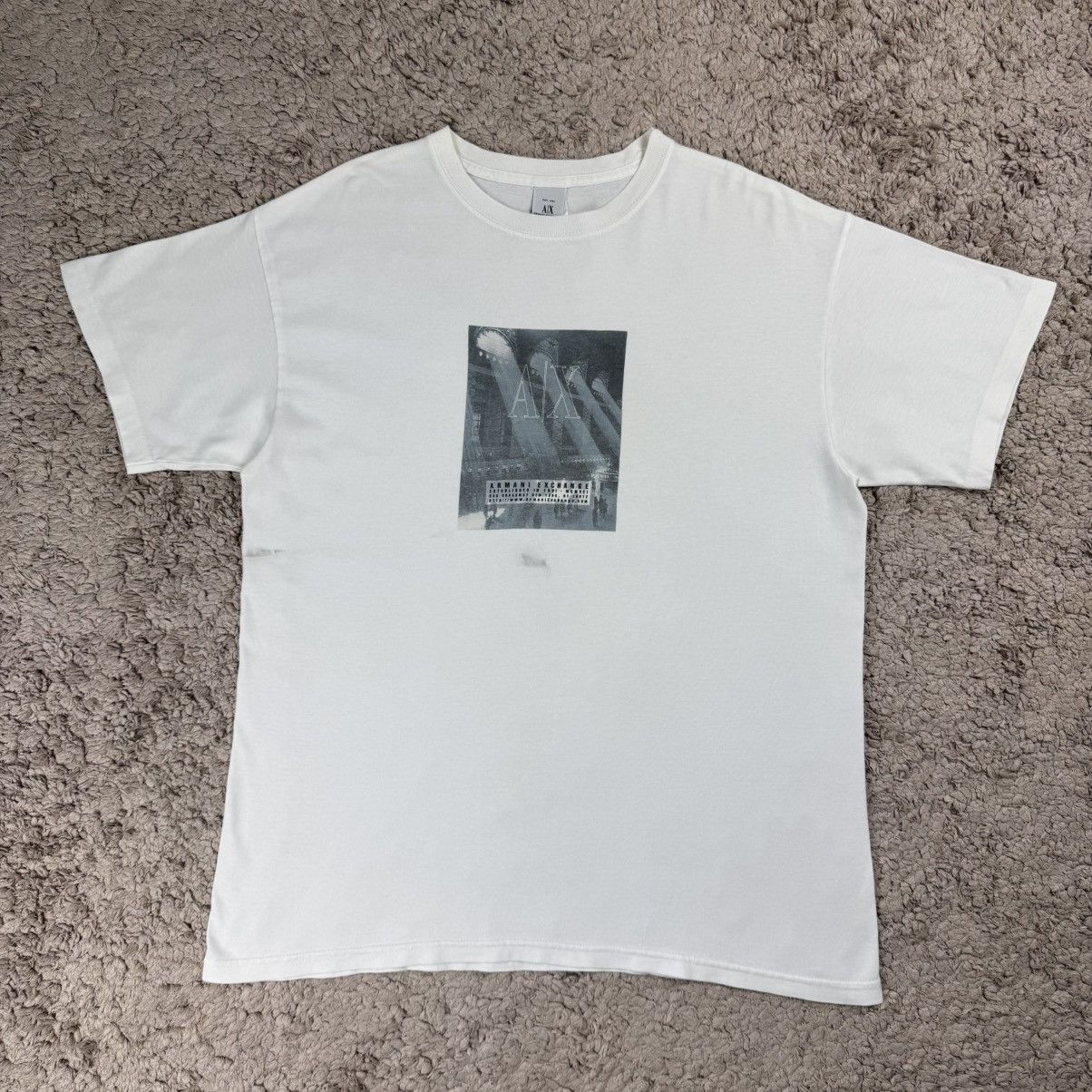 Armani Exchange Vintage Armani Exchange Photo T-shirt Size US L / EU 52-54 / 3 - 1 Thumbnail