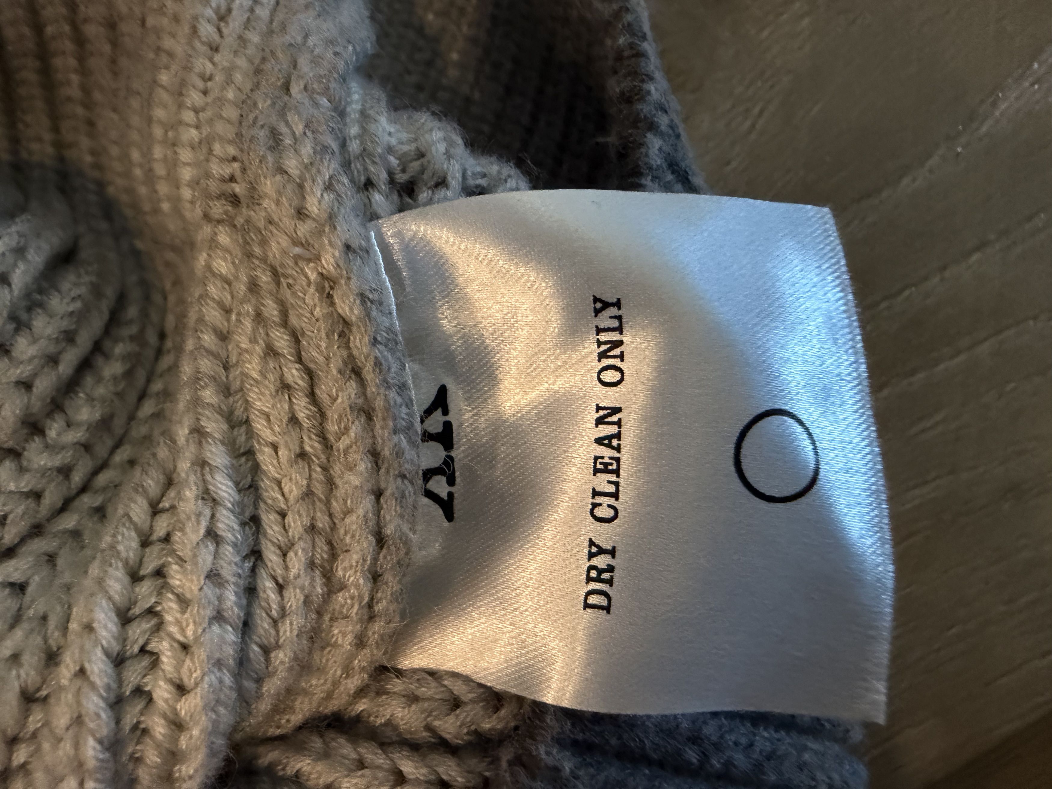 K-Two Studios Fisherman Knit Hoodie "charcoal" Size US S / EU 44-46 / 1 - 2 Thumbnail