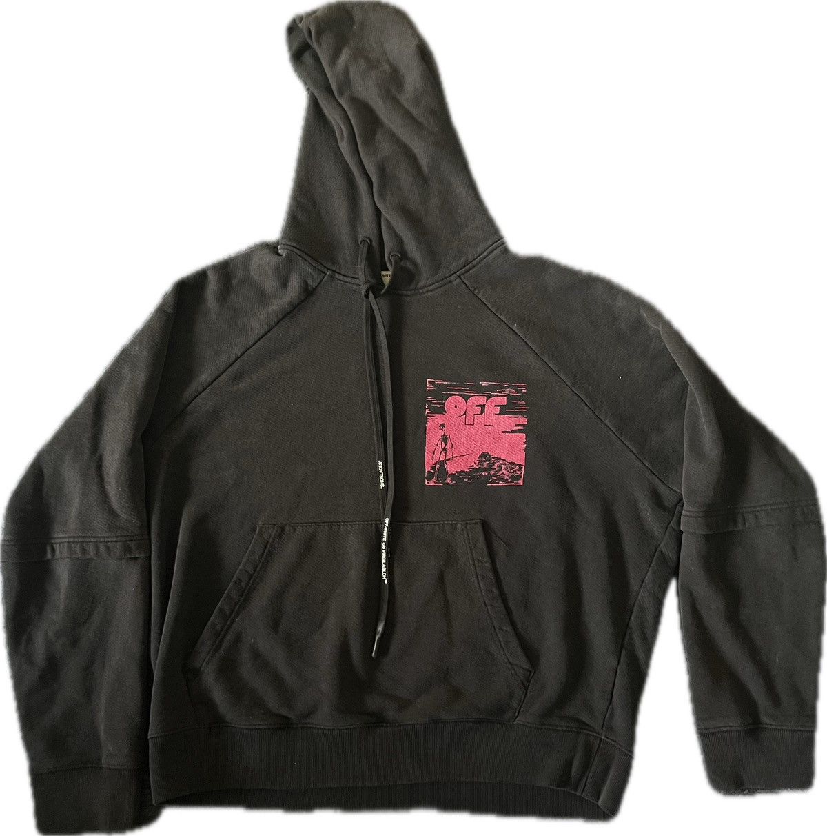 Off-White 2013 off white hoodie Size US L / EU 52-54 / 3 - 1 Thumbnail