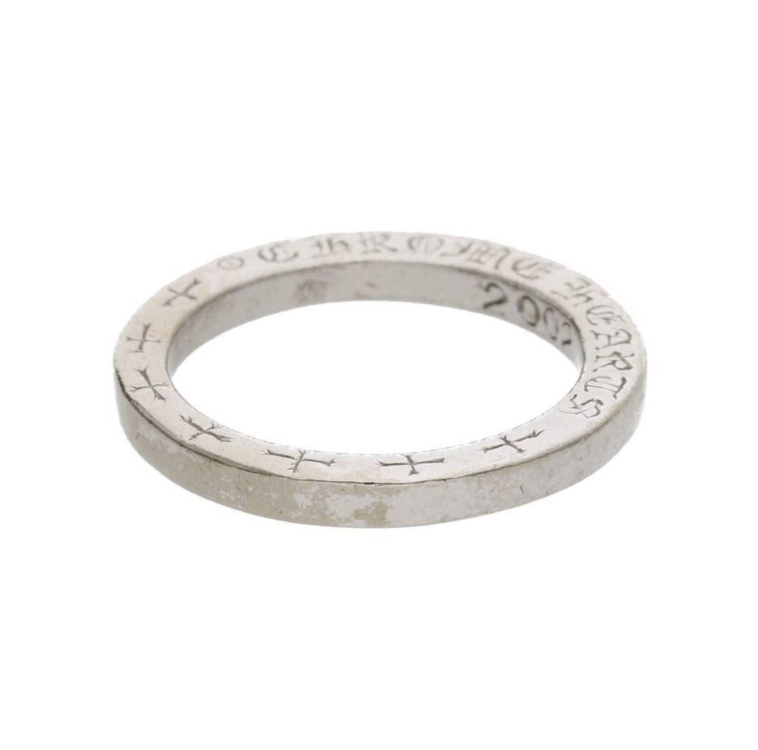 Chrome Hearts CHROME HEARTS 14K WHITE GOLD NTFL RING US 6 Size ONE SIZE - 2 Thumbnail