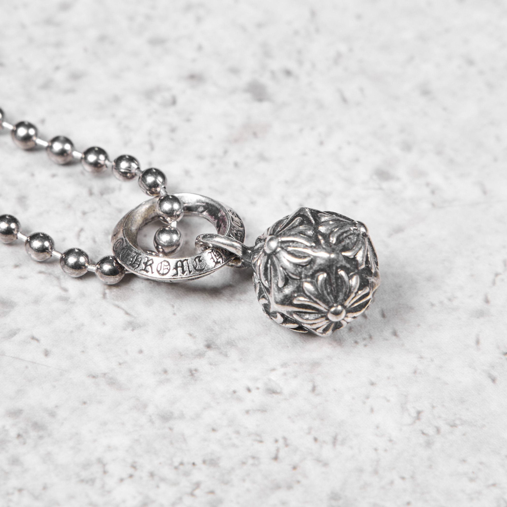 Chrome Hearts CHROME HEARTS Pyrmd Plus Ball Necklace SILVER Size ONE SIZE - 4 Thumbnail